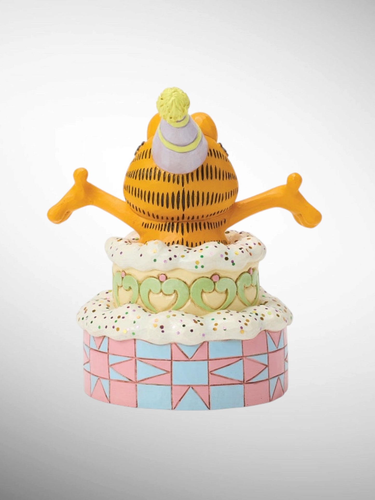 Jim Shore Garfield - It's Party Time Cake Figurine - PREORDER