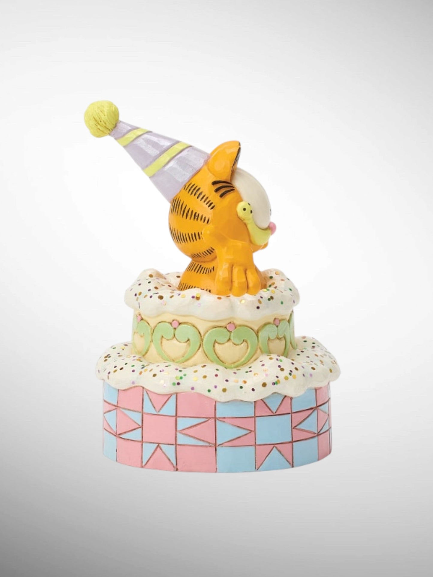 Jim Shore Garfield - It's Party Time Cake Figurine - PREORDER