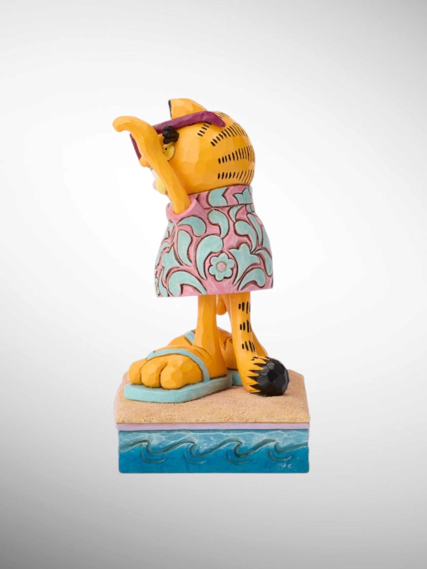 Jim Shore Garfield - Where's the Beach? Hawaiian Figurine - PREORDER