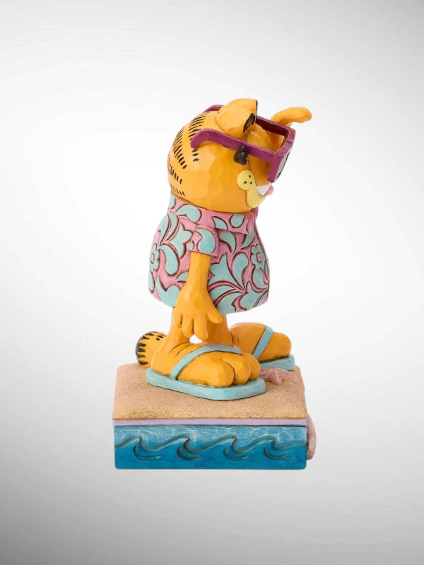 Jim Shore Garfield - Where's the Beach? Hawaiian Figurine - PREORDER
