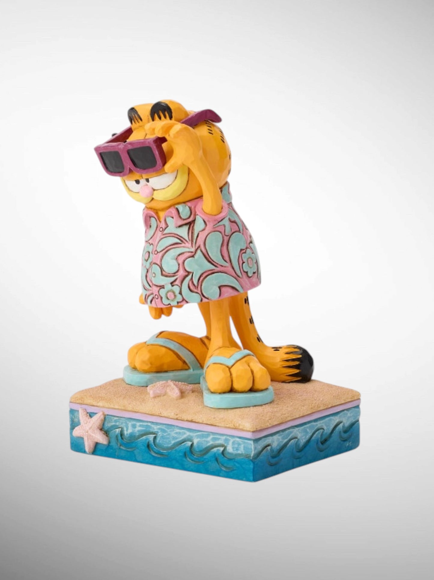 Jim Shore Garfield - Where's the Beach? Hawaiian Figurine - PREORDER