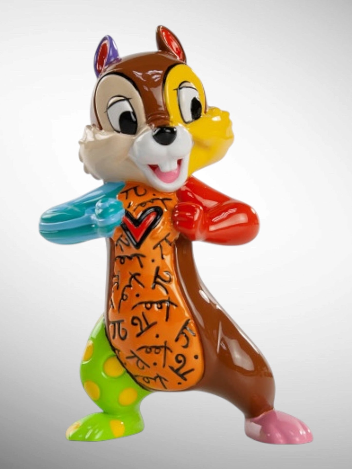 Disney by Britto Collection - Chip Mini Figurine - PREORDER