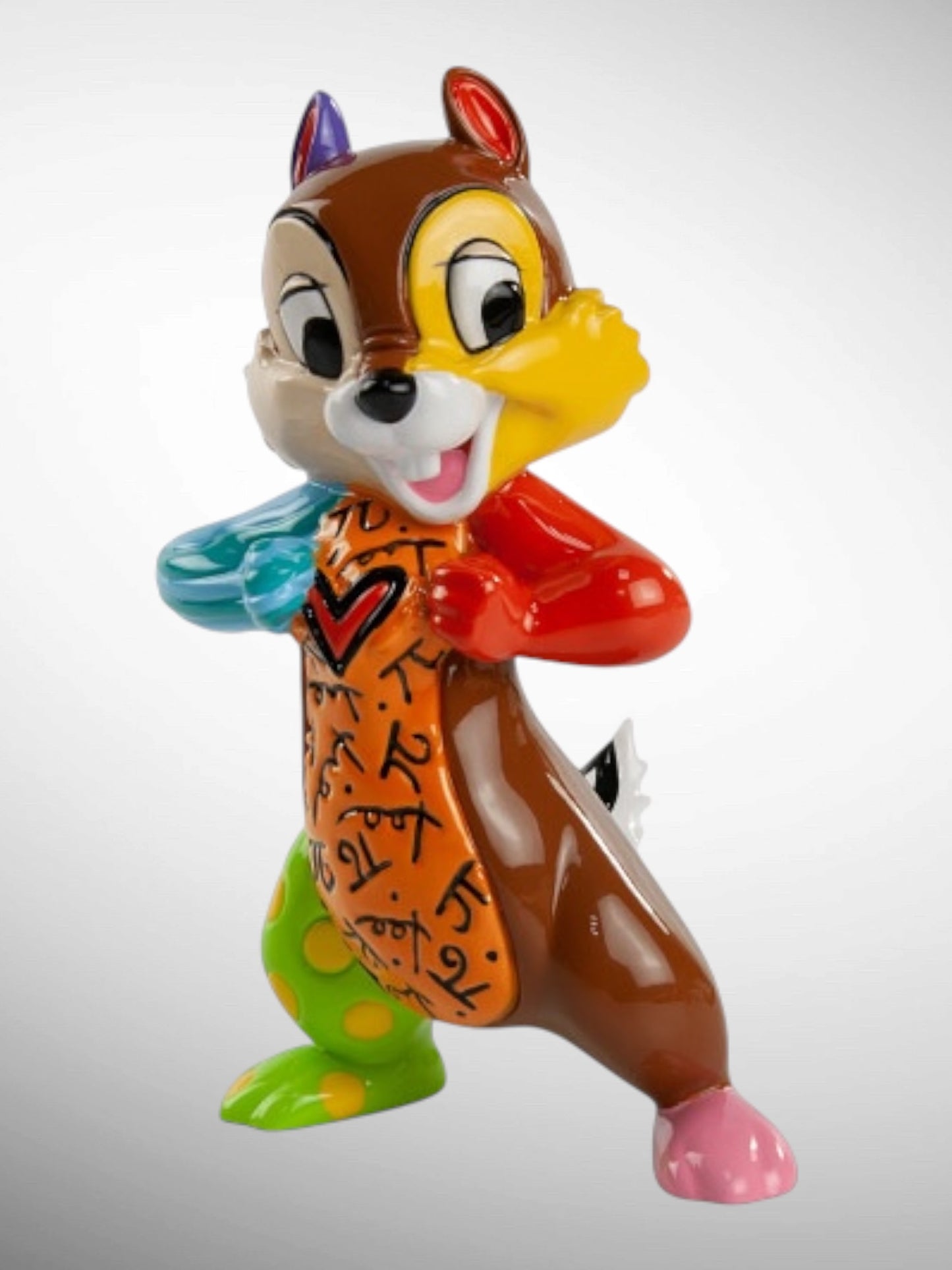 Disney by Britto Collection - Chip Mini Figurine - PREORDER