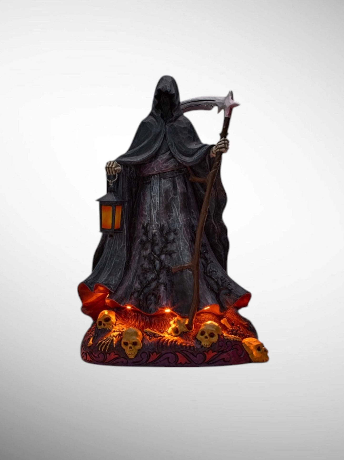 Jim Shore Heartwood Creek - Haunted Nights Equal Many Frights Grim Reaper Halloween Figurine