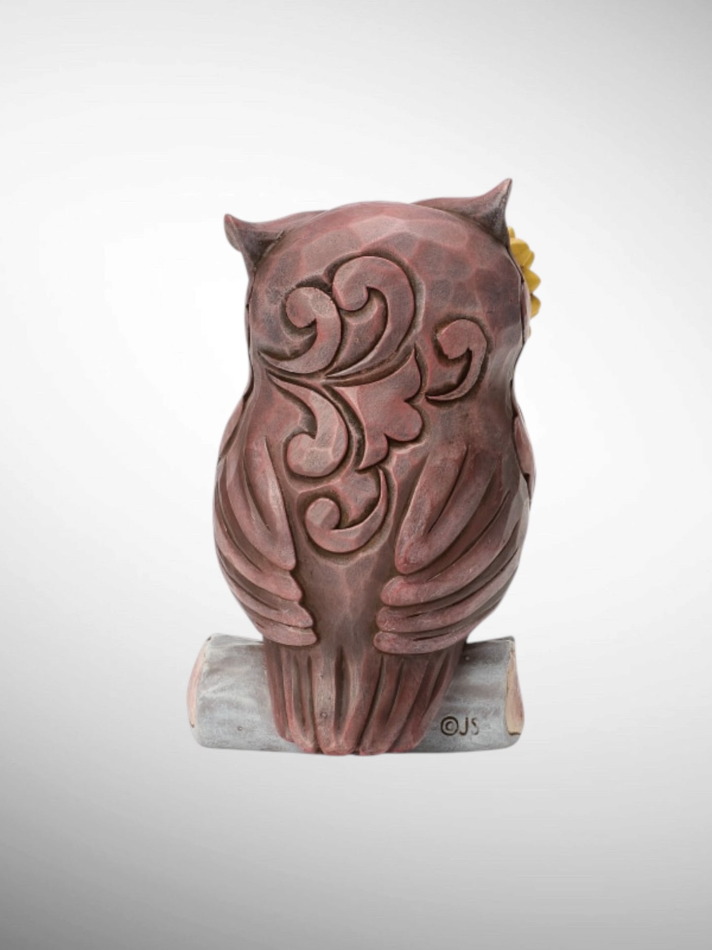 Jim Shore Heartwood Creek - Owl on Log Mini Figurine