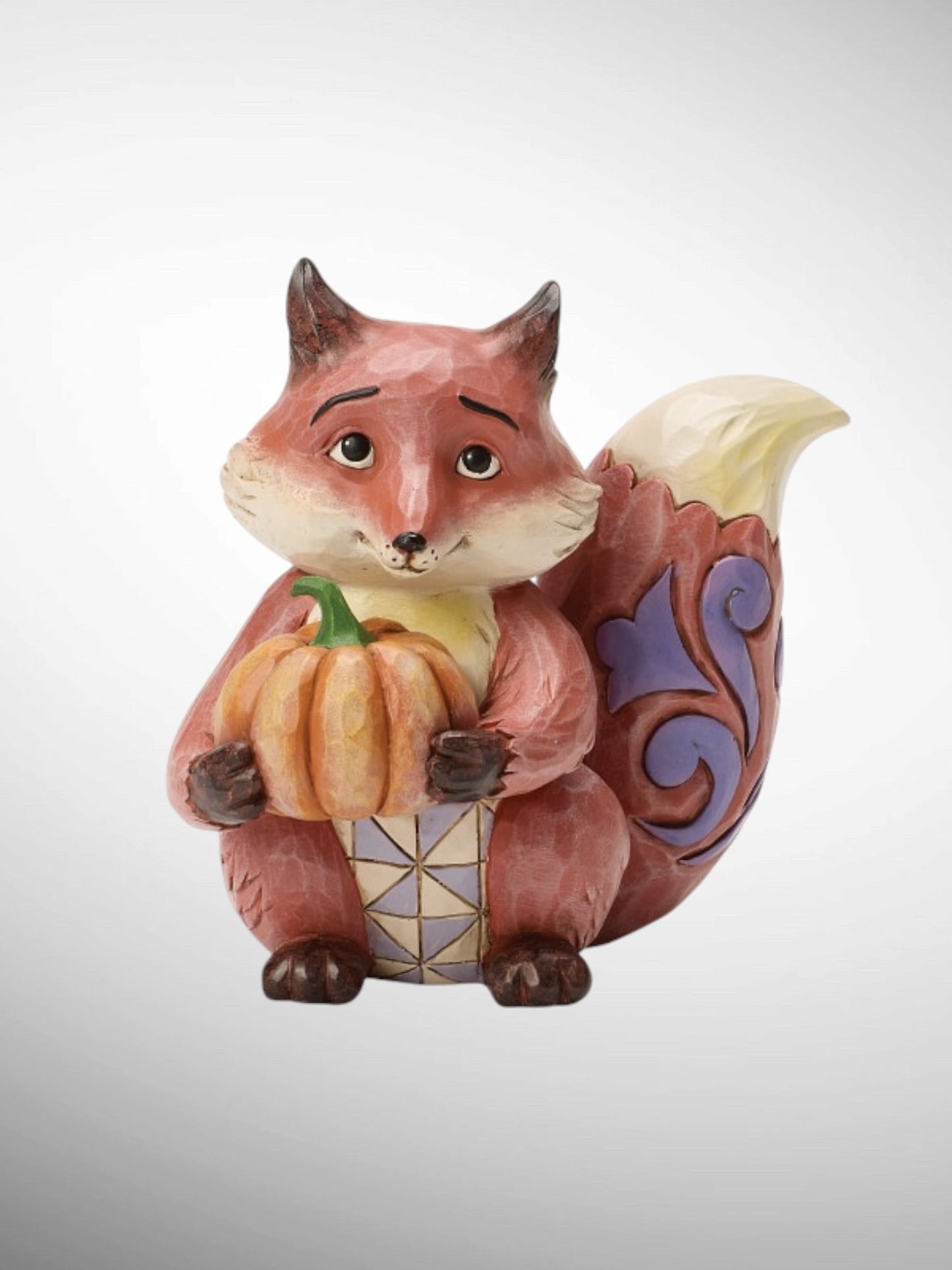 Jim Shore Heartwood Creek - Pumpkin Patch Pal Fox with Pumpkin Figurine