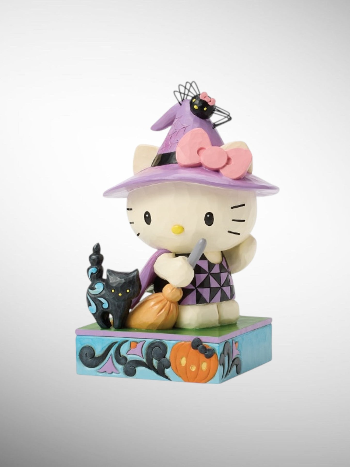 Jim Shore Sanrio Collection - Hello Kitty in Witch Costume Figurine