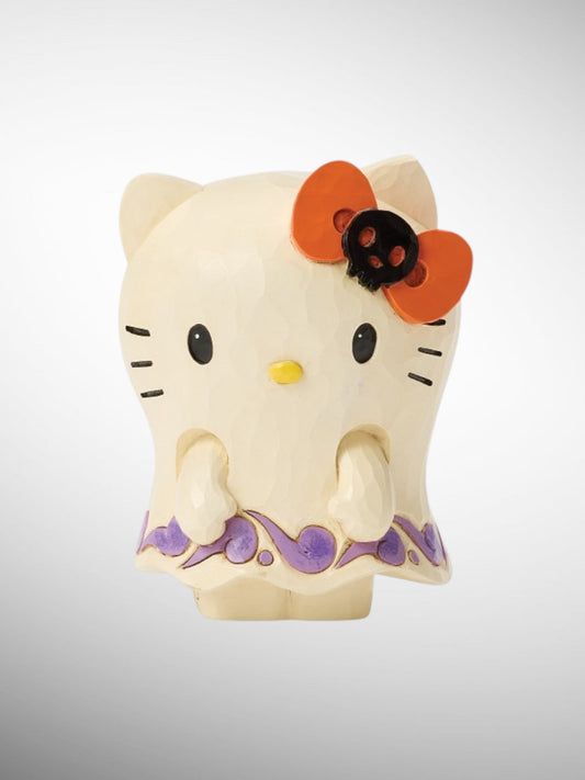 Jim Shore Sanrio Collection - Hello Kitty Ghost Mini Figurine - PREORDER