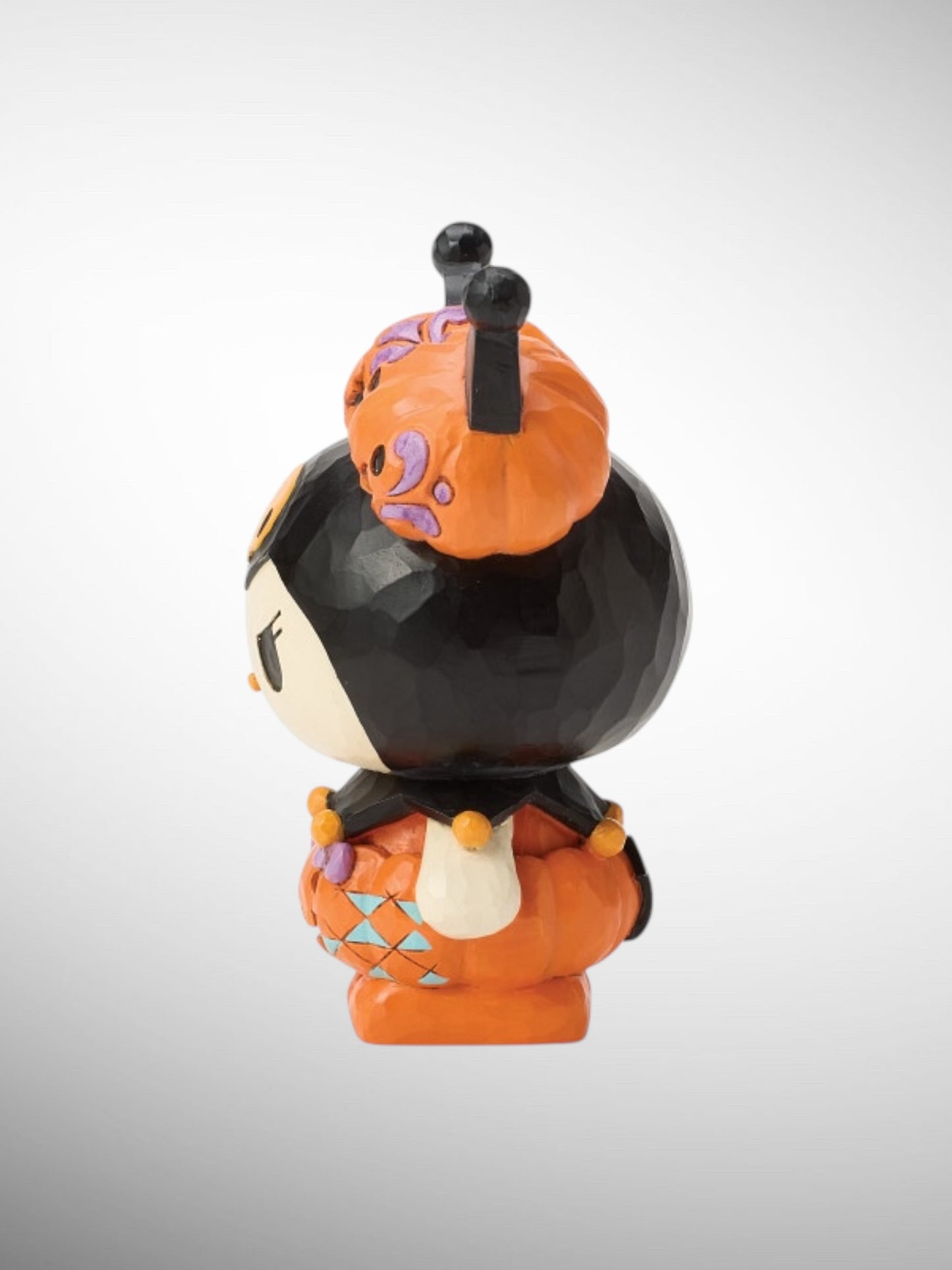 Jim Shore Sanrio Collection - Kuromi in Pumpkin Costume Figurine