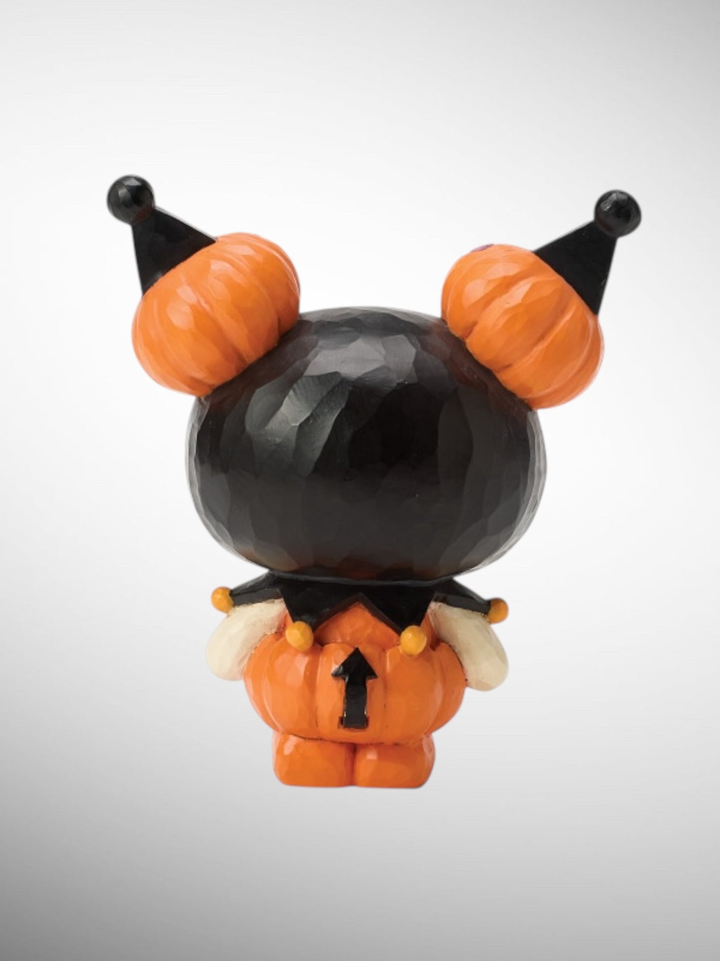 Jim Shore Sanrio Collection - Kuromi in Pumpkin Costume Figurine