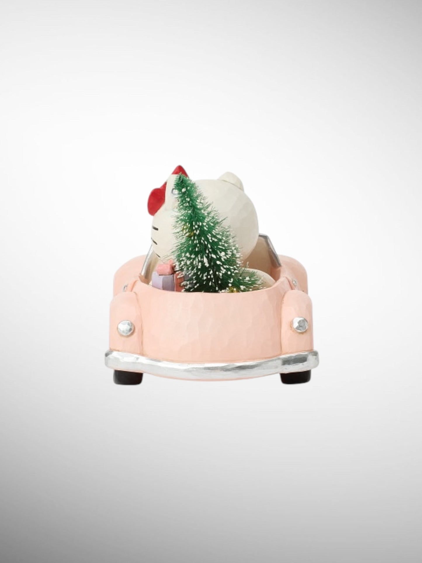 Jim Shore Sanrio Collection - Hello Kitty Christmas Car Figurine - PREORDER