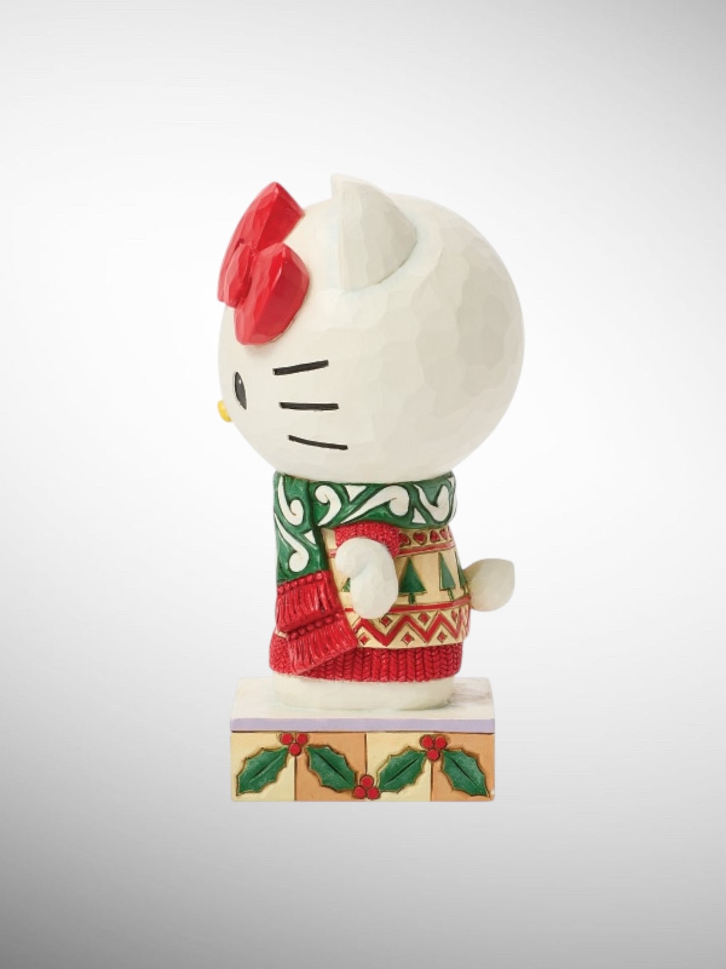 Jim Shore Sanrio Collection - Hello Kitty with Scarf Figurine - PREORDER