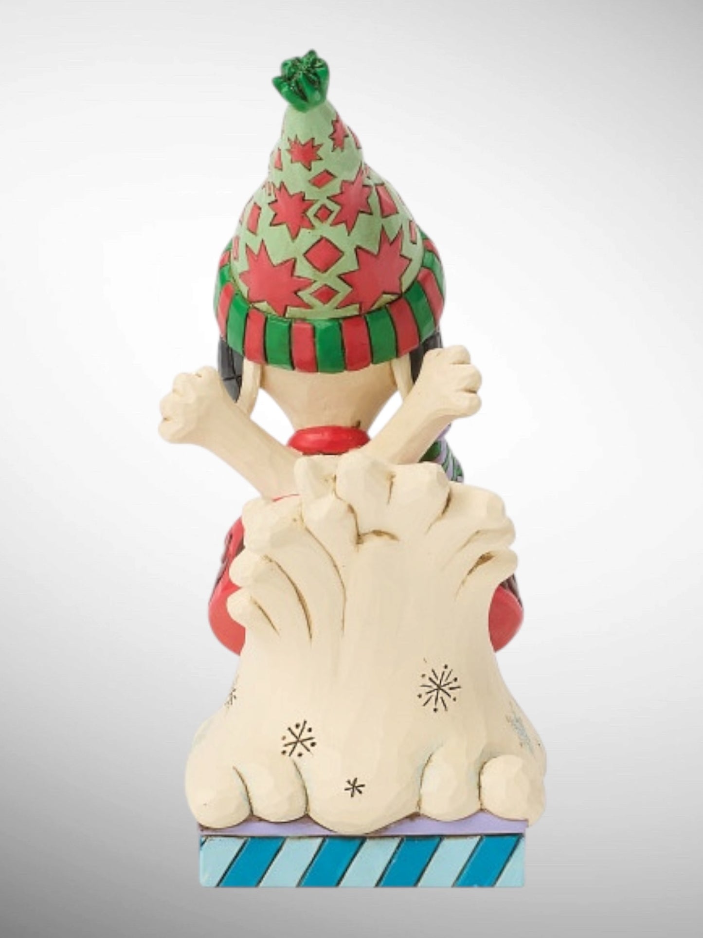 Jim Shore Peanuts - Snowy Shenanigans Snoopy Woodstock Dog Bowl Sled Figurine - PREORDER
