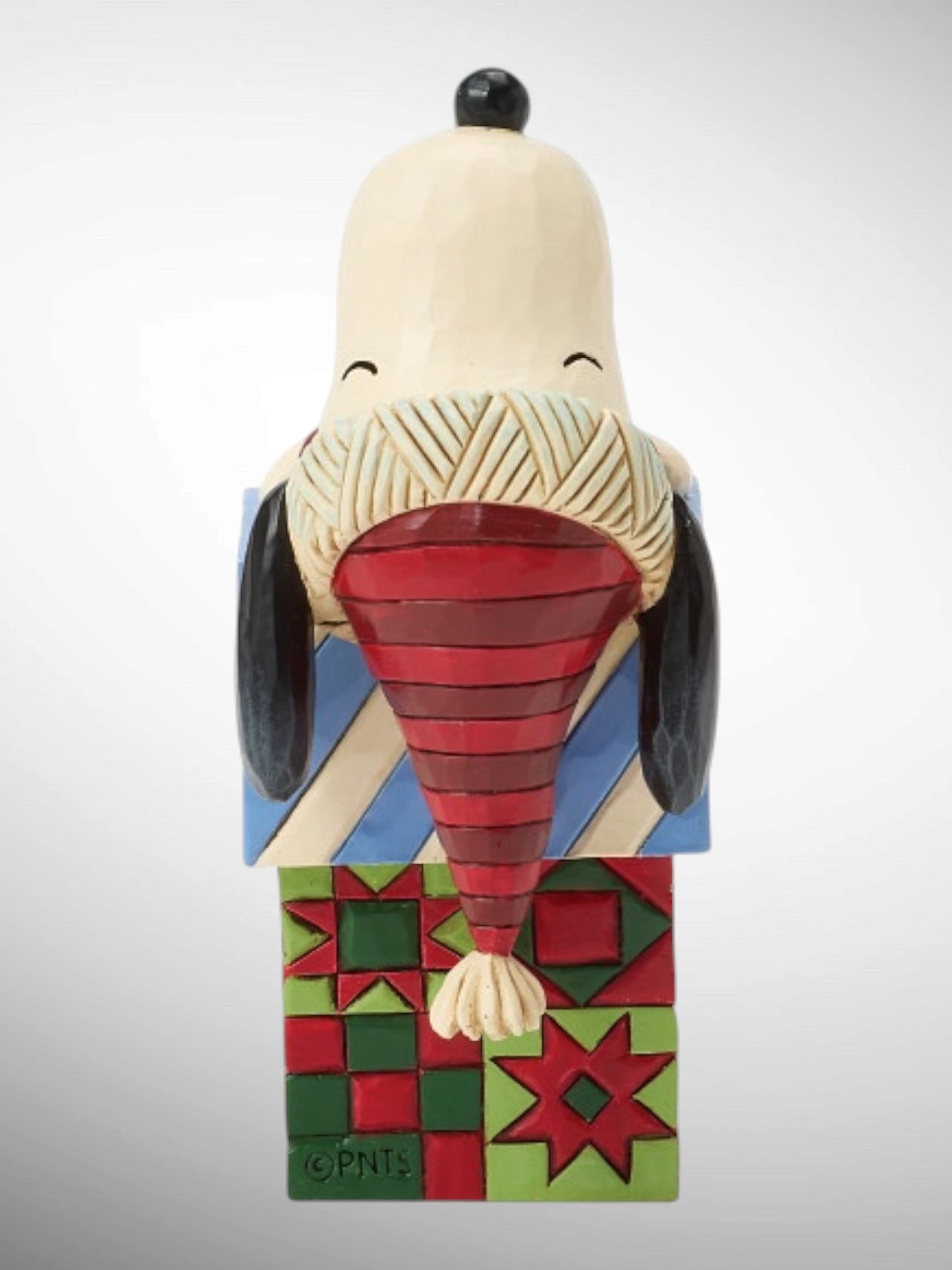 Jim Shore Peanuts - Dreaming of Christmas Snoopy Woodstock Gifts Figurine - PREORDER