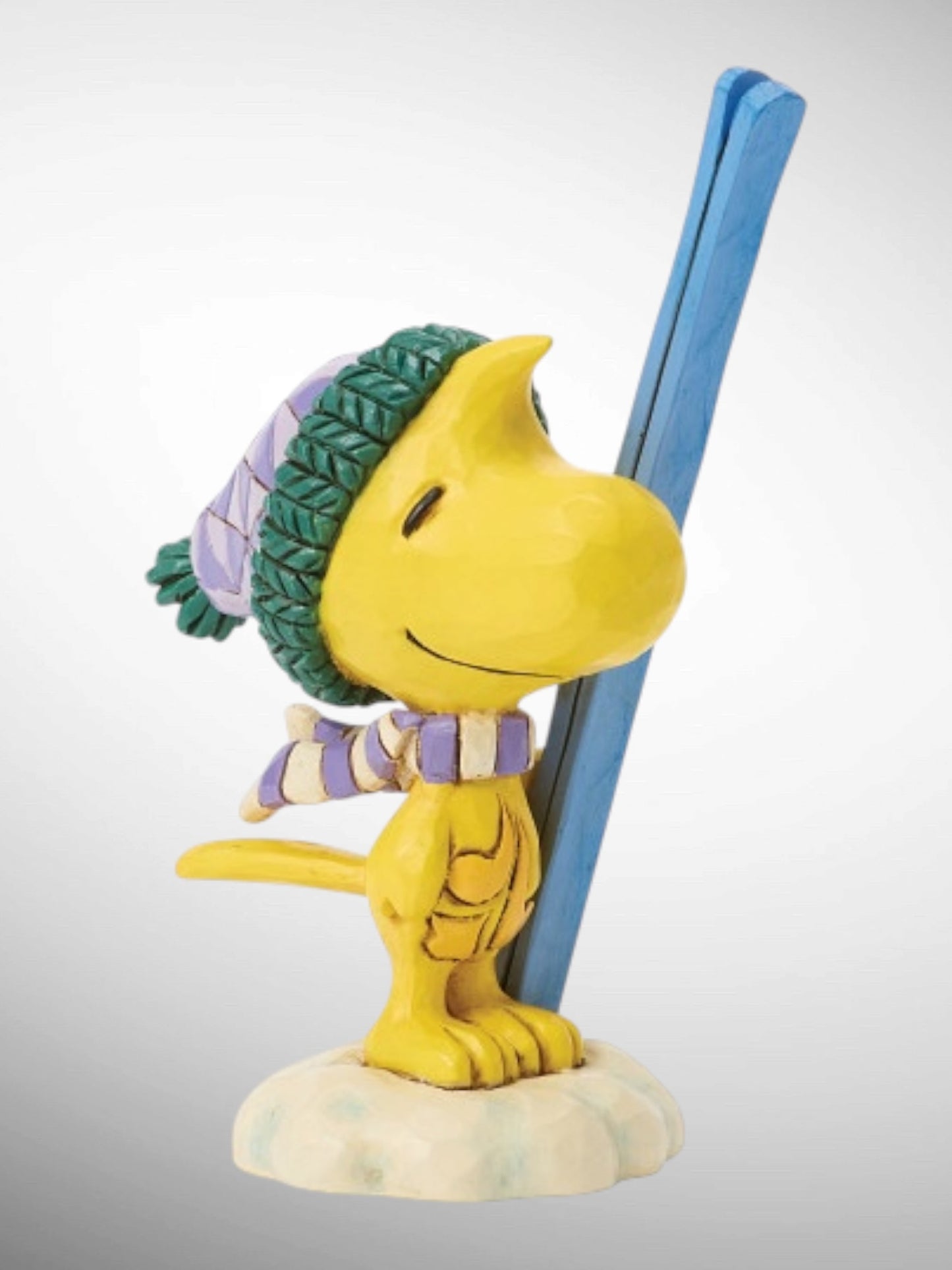 Jim Shore Peanuts - Woodstock with Skis Mini Figurine - PREORDER