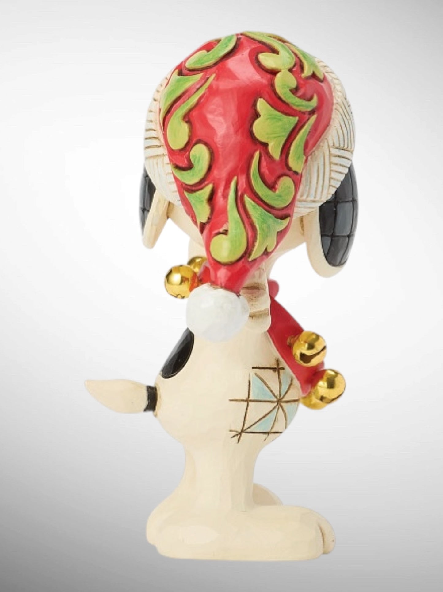Jim Shore Peanuts - Snoopy with Bells Mini Figurine - PREORDER