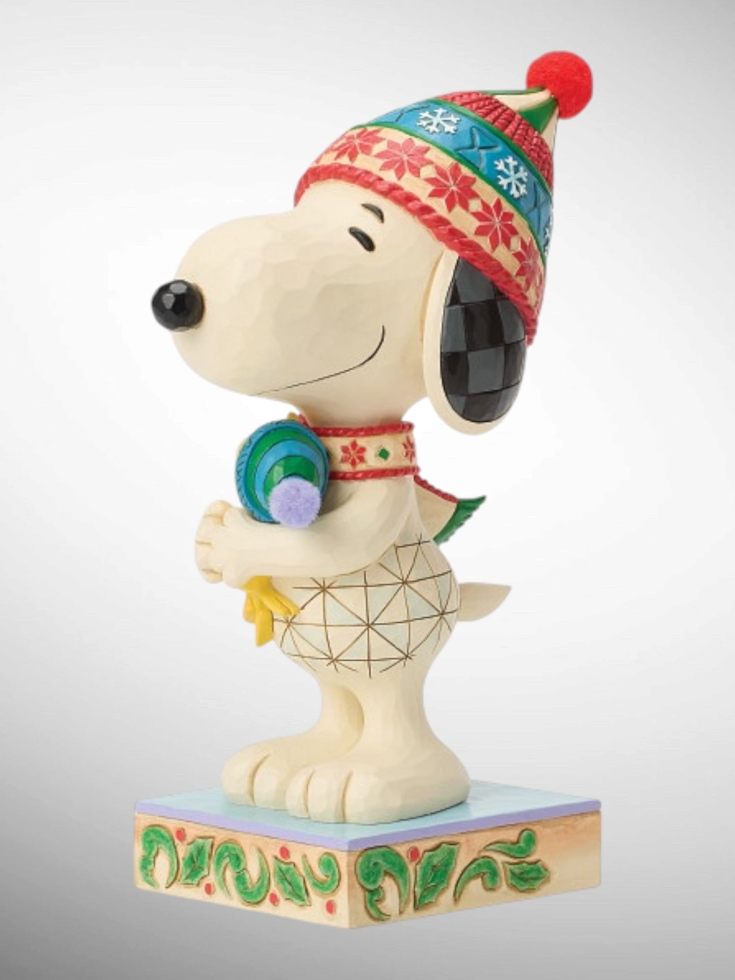 Jim Shore Peanuts - A Warm Embrace Snoopy Hugging Woodstock Figurine - PREORDER