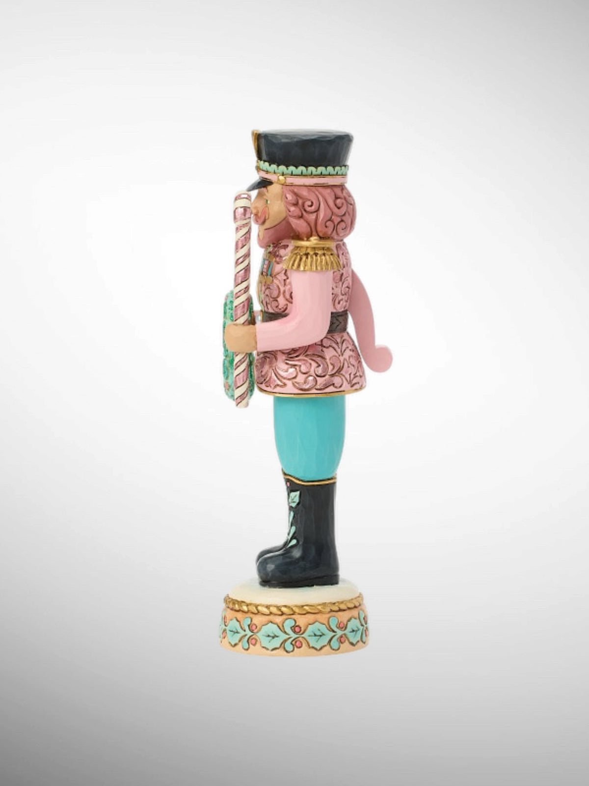 Jim Shore Heartwood Creek Royal Traditions - Pastel Patrol Toy Soldier Nutcracker Figurine