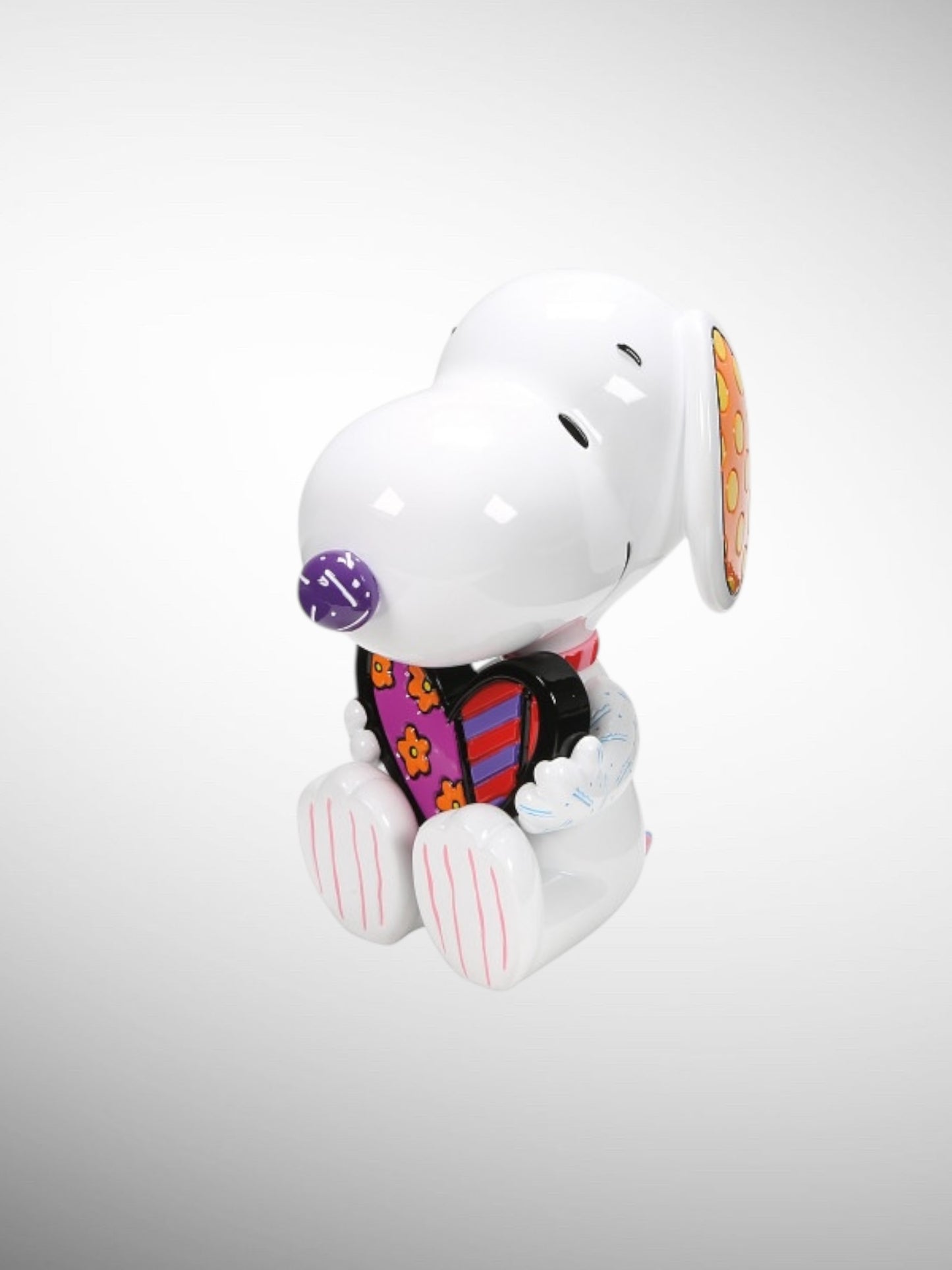 Peanuts by Britto Collection - Snoopy Heart 10 inch Statue Figurine - PREORDER
