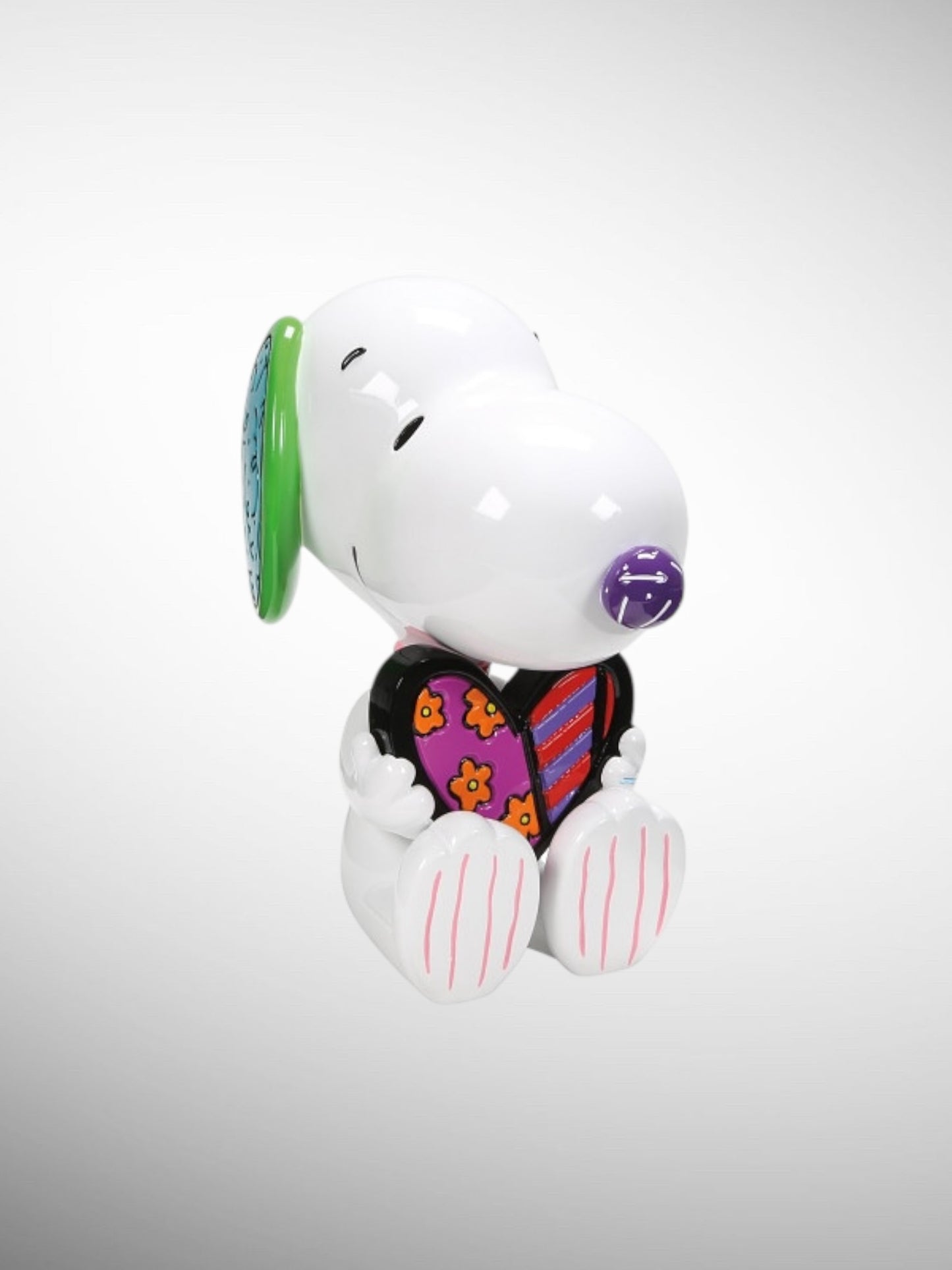 Peanuts by Britto Collection - Snoopy Heart 10 inch Statue Figurine - PREORDER