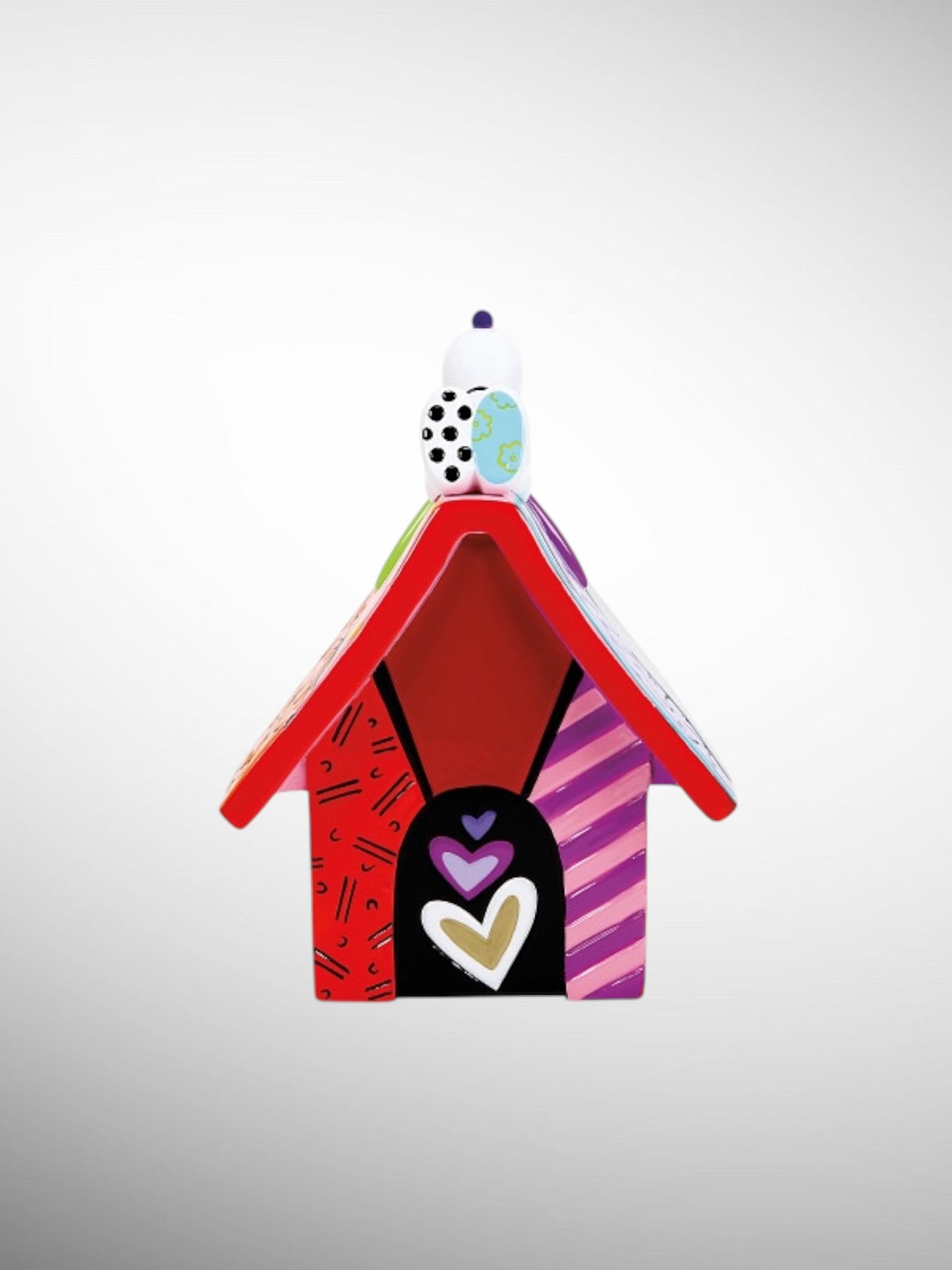 Peanuts by Britto Collection - Snoopy Dog House Figurine - PREORDER