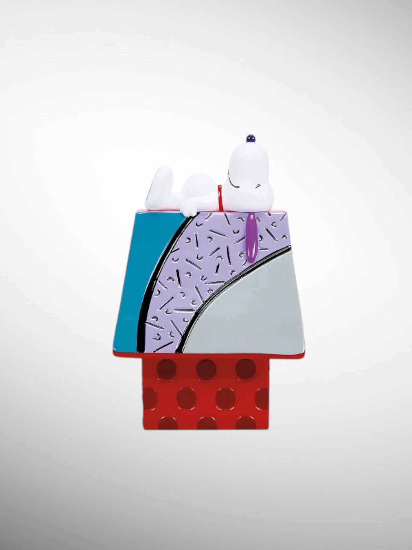 Peanuts by Britto Collection - Snoopy Dog House Figurine - PREORDER