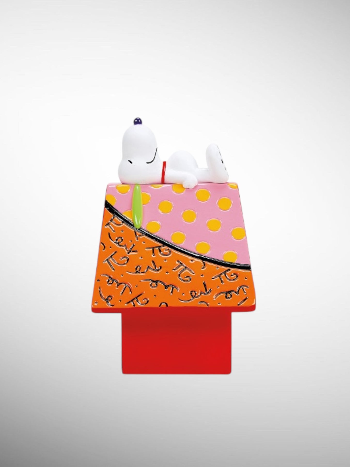 Peanuts by Britto Collection - Snoopy Dog House Figurine - PREORDER