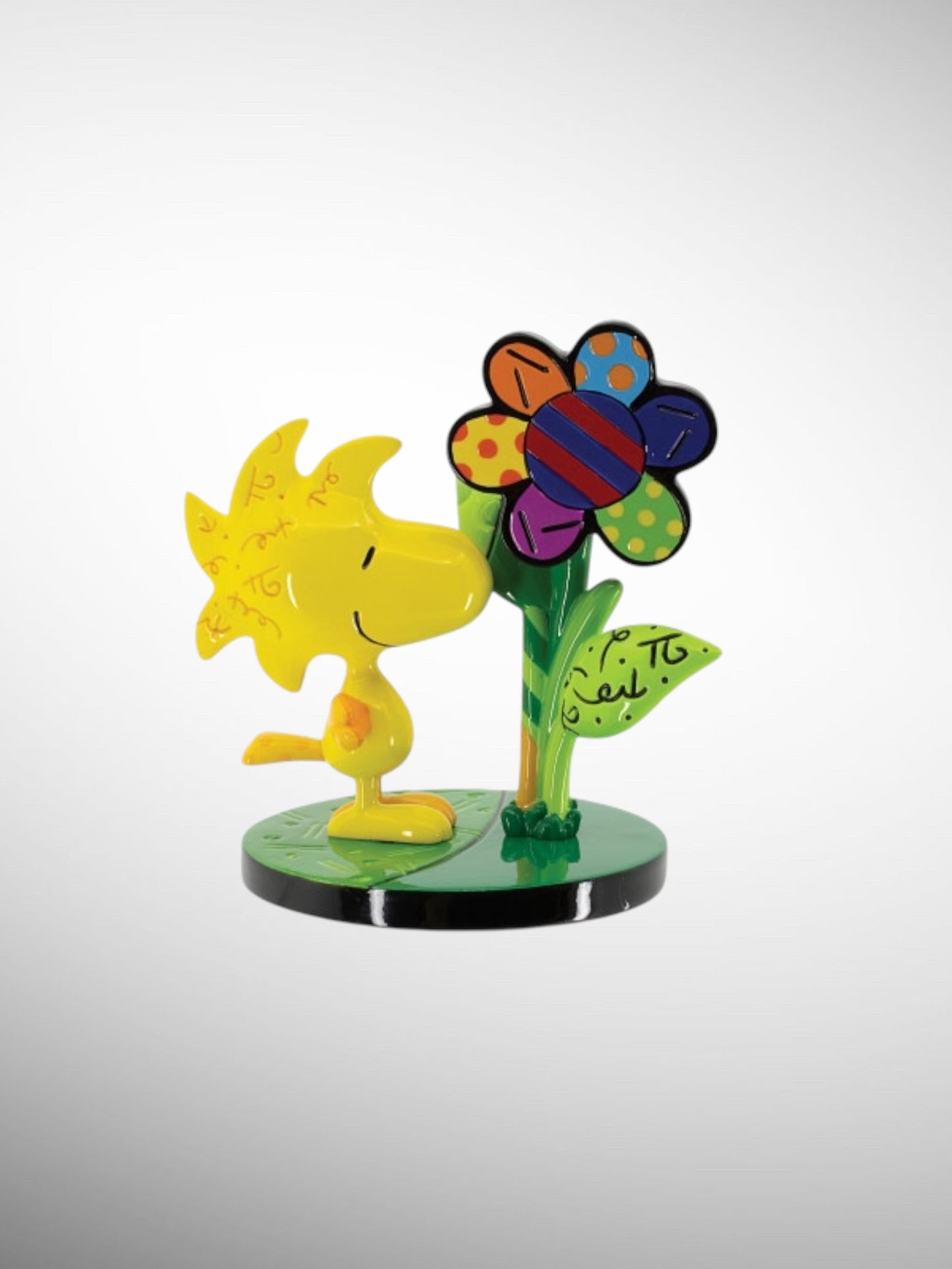 Peanuts by Britto Collection - Woodstock Flower Mini Figurine - PREORDER