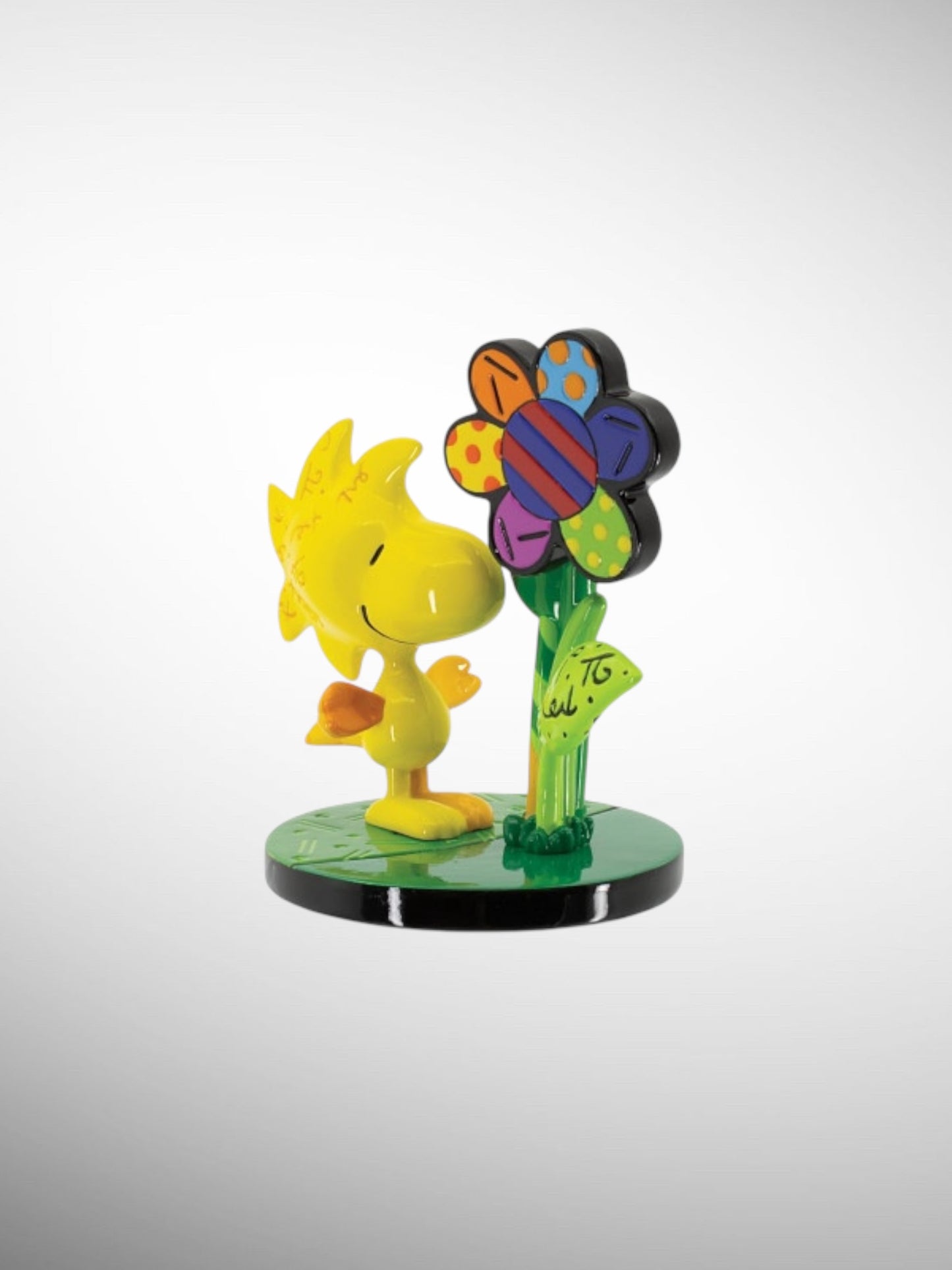 Peanuts by Britto Collection - Woodstock Flower Mini Figurine - PREORDER