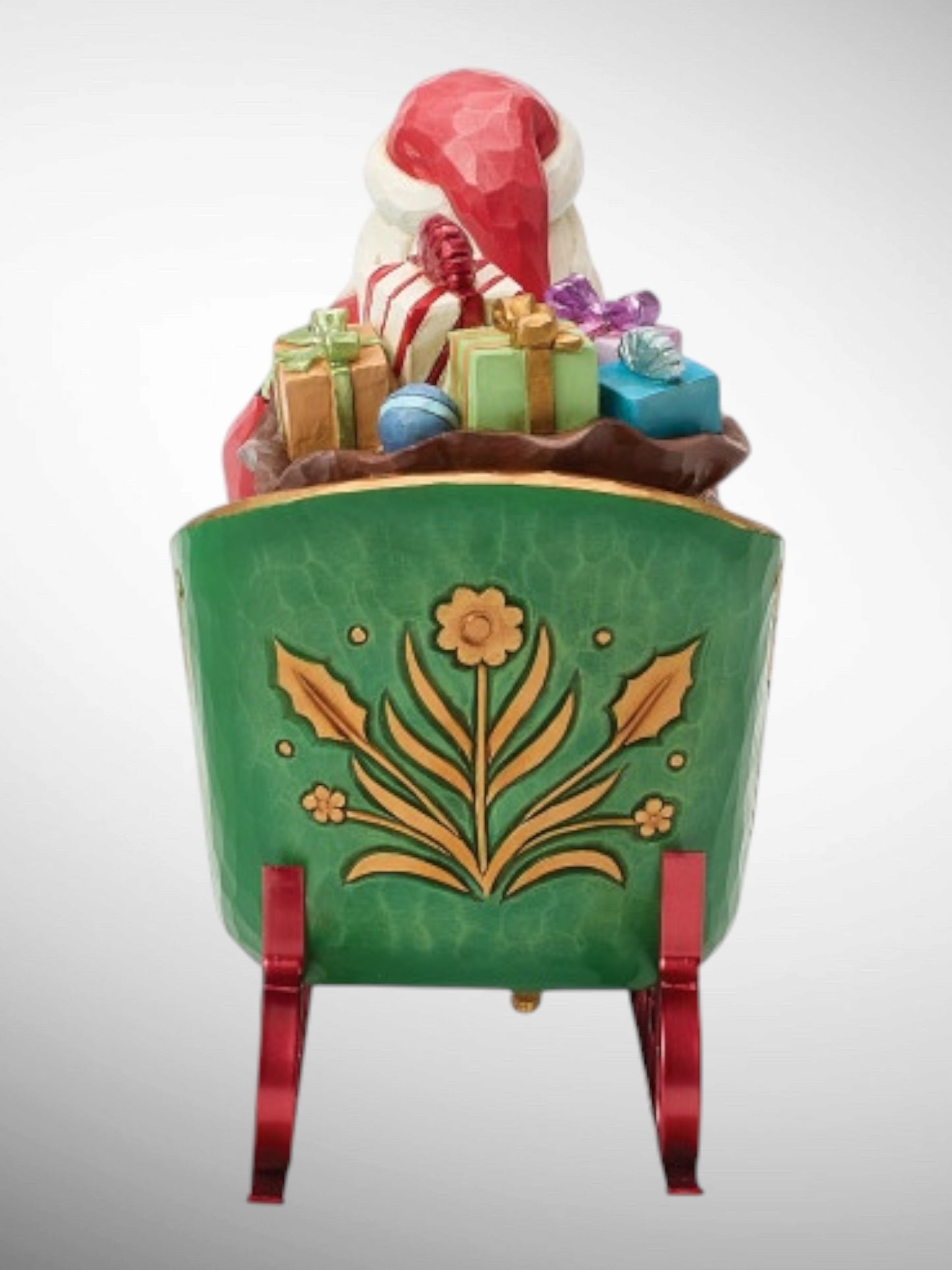 Jim Shore Heartwood Creek - Dashing Through The Snow Santa Musical Sleigh Christmas Figurine - PREORDER