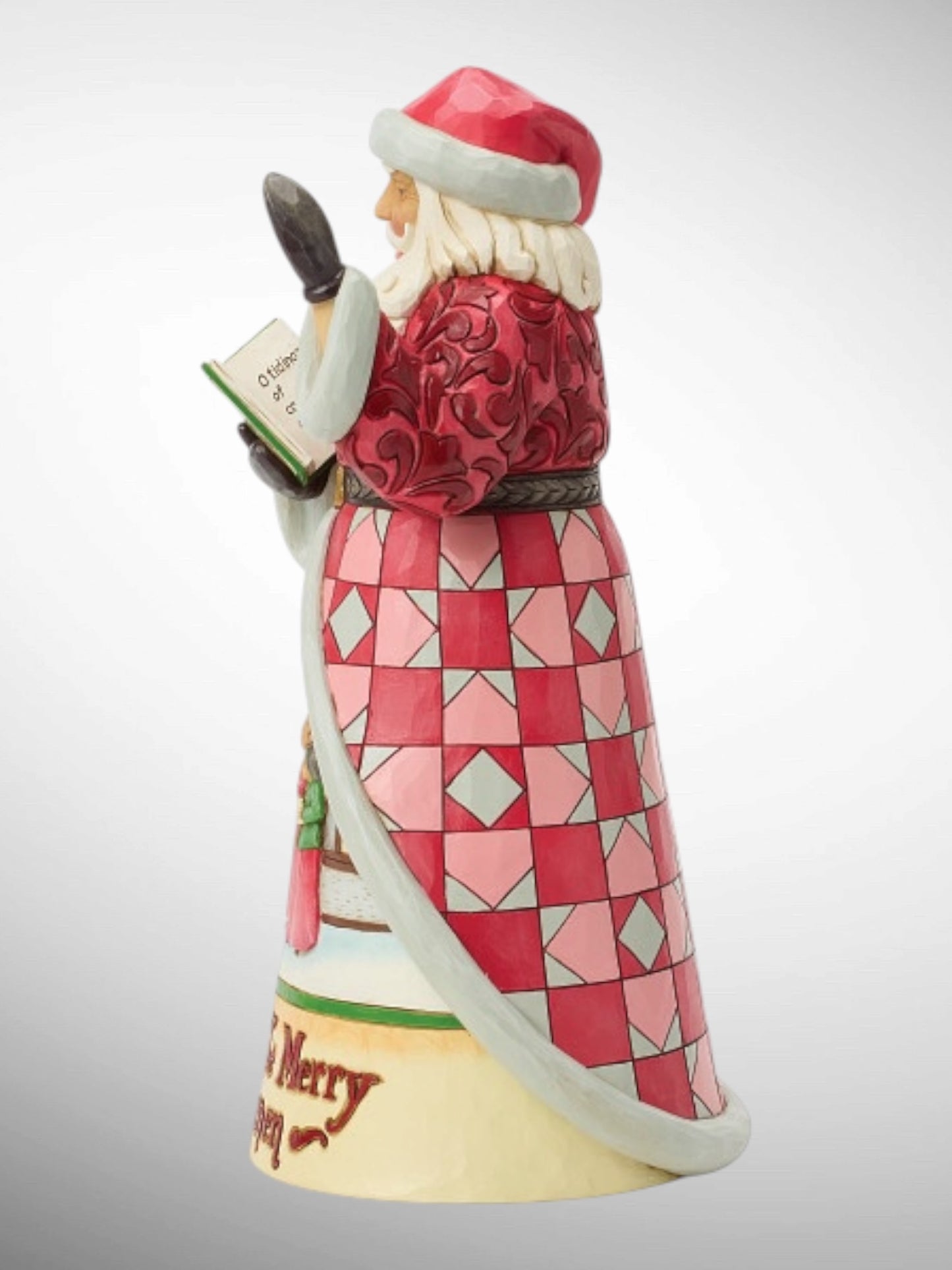 Jim Shore Heartwood Creek - God Rest Ye Merry Gentlemen Song Santa Figurine - PREORDER
