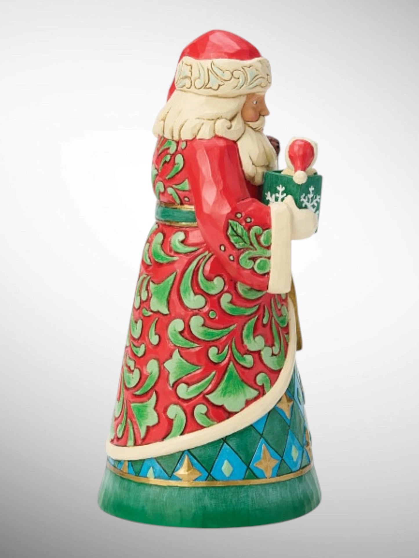 Jim Shore Heartwood Creek - Love is the Greatest Gift Rescue Pets Santa Figurine - PREORDER
