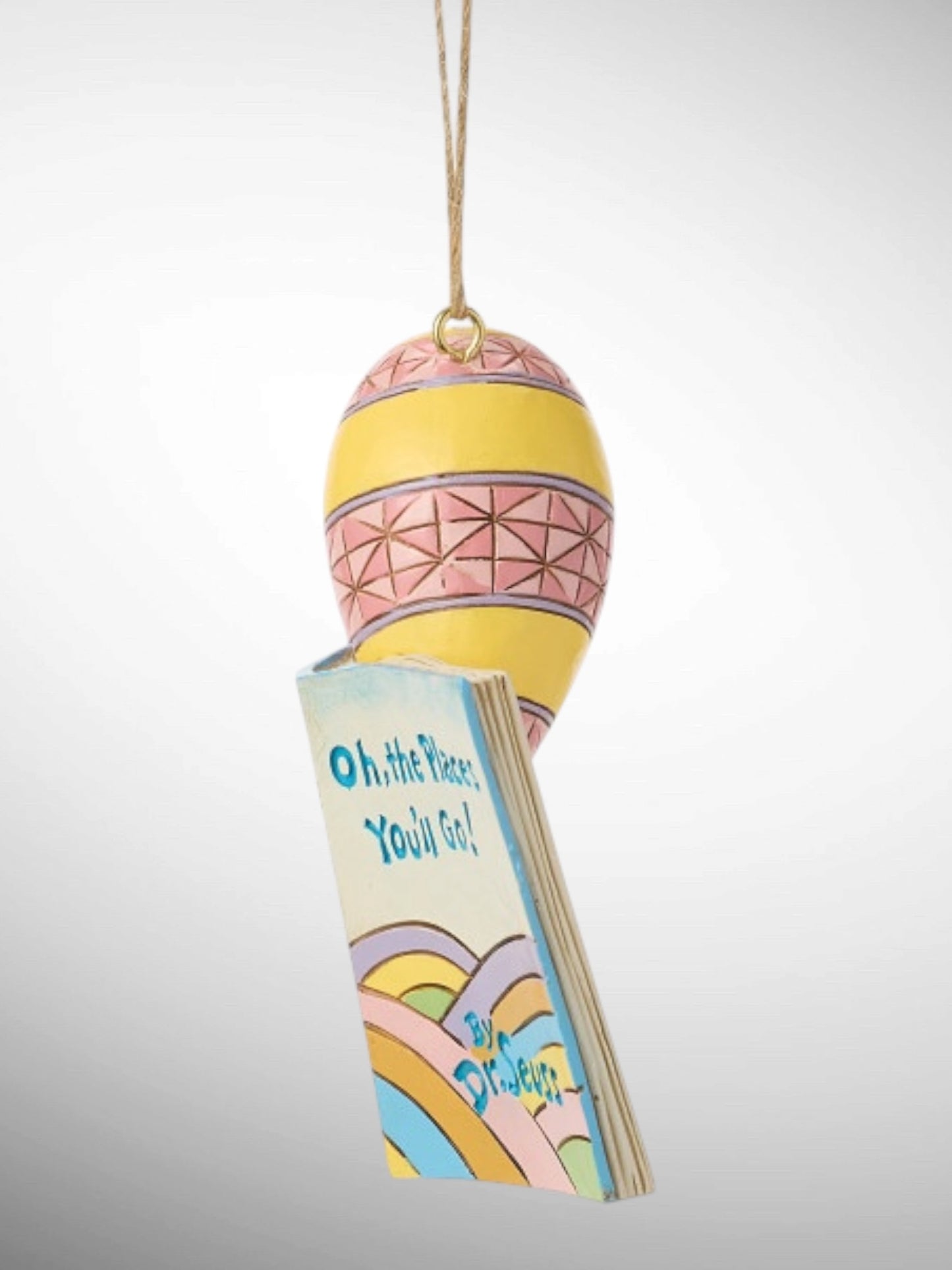 Jim Shore Dr. Seuss - Oh The Places You Will Go Hanging Ornament