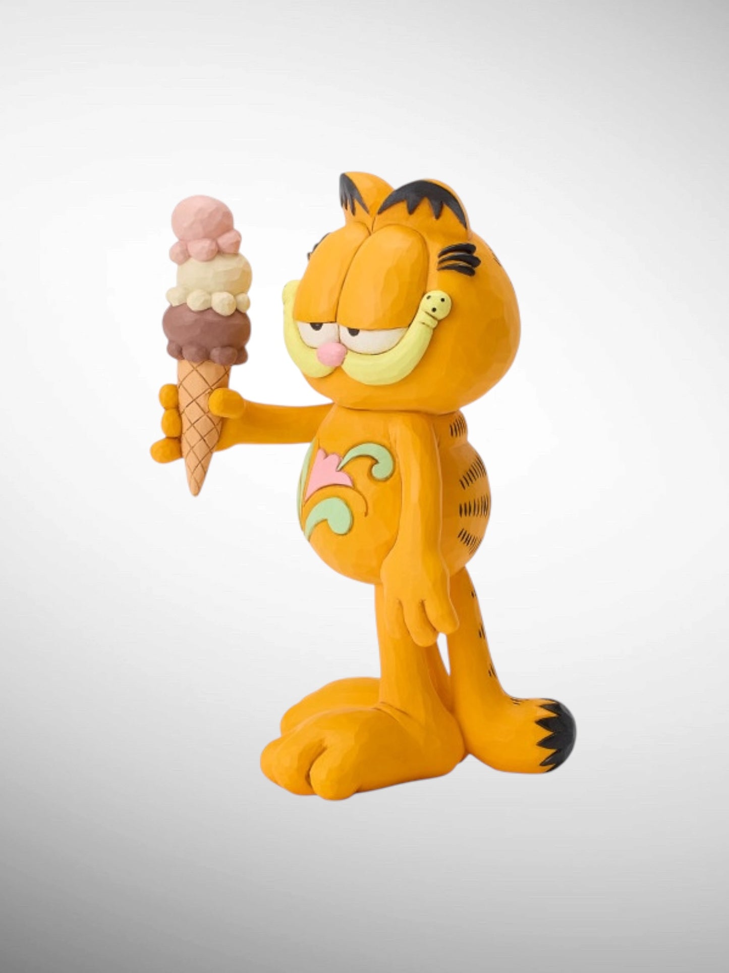 Jim Shore Garfield - The Big Scoop Ice Cream Figurine - PREORDER
