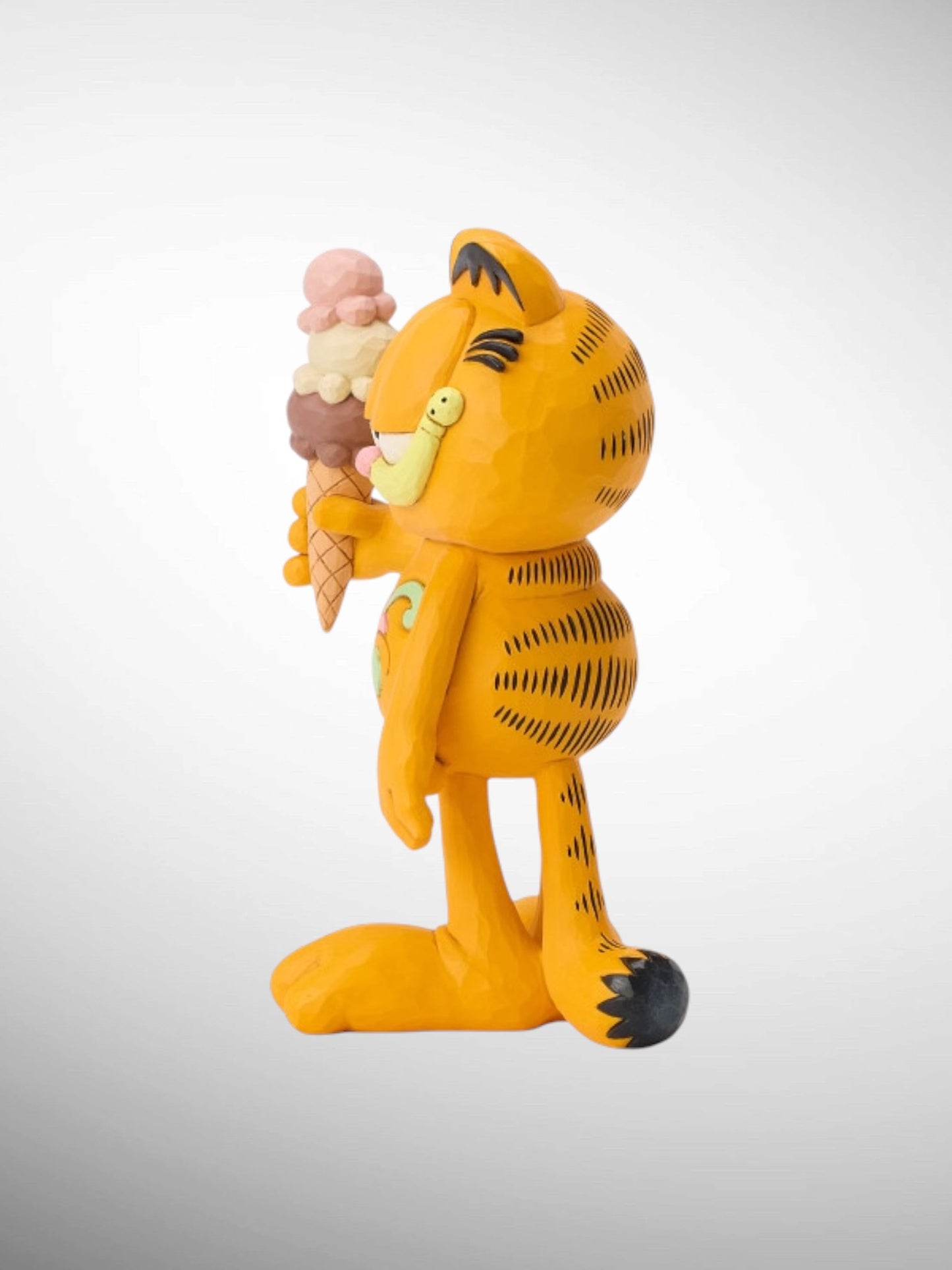 Jim Shore Garfield - The Big Scoop Ice Cream Figurine - PREORDER