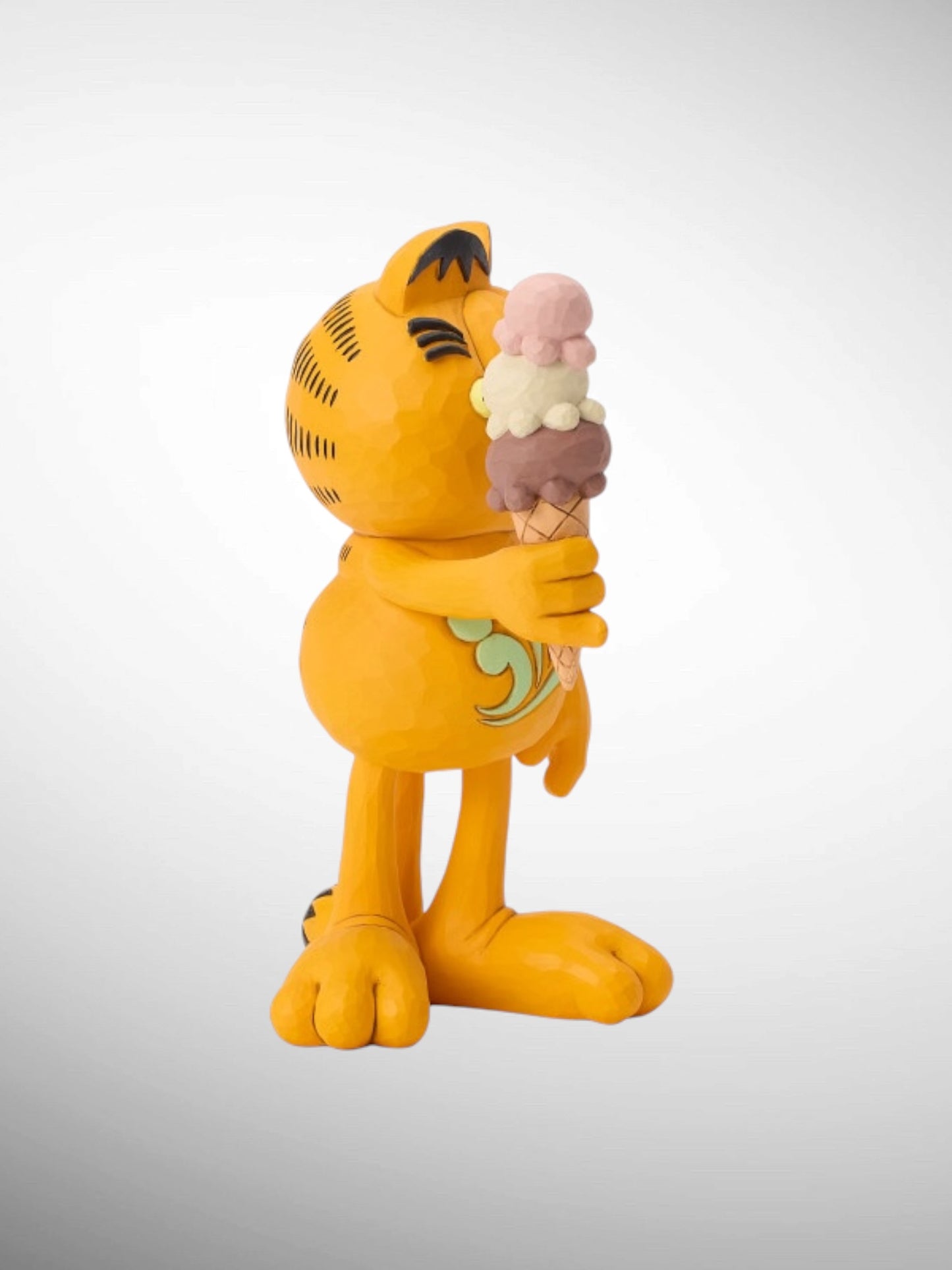Jim Shore Garfield - The Big Scoop Ice Cream Figurine - PREORDER
