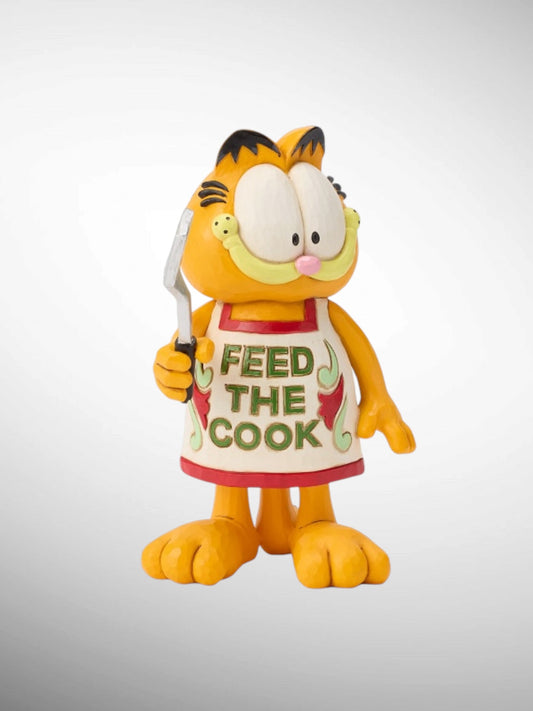 Jim Shore Garfield - Feed the Cook Barbeque Figurine - PREORDER
