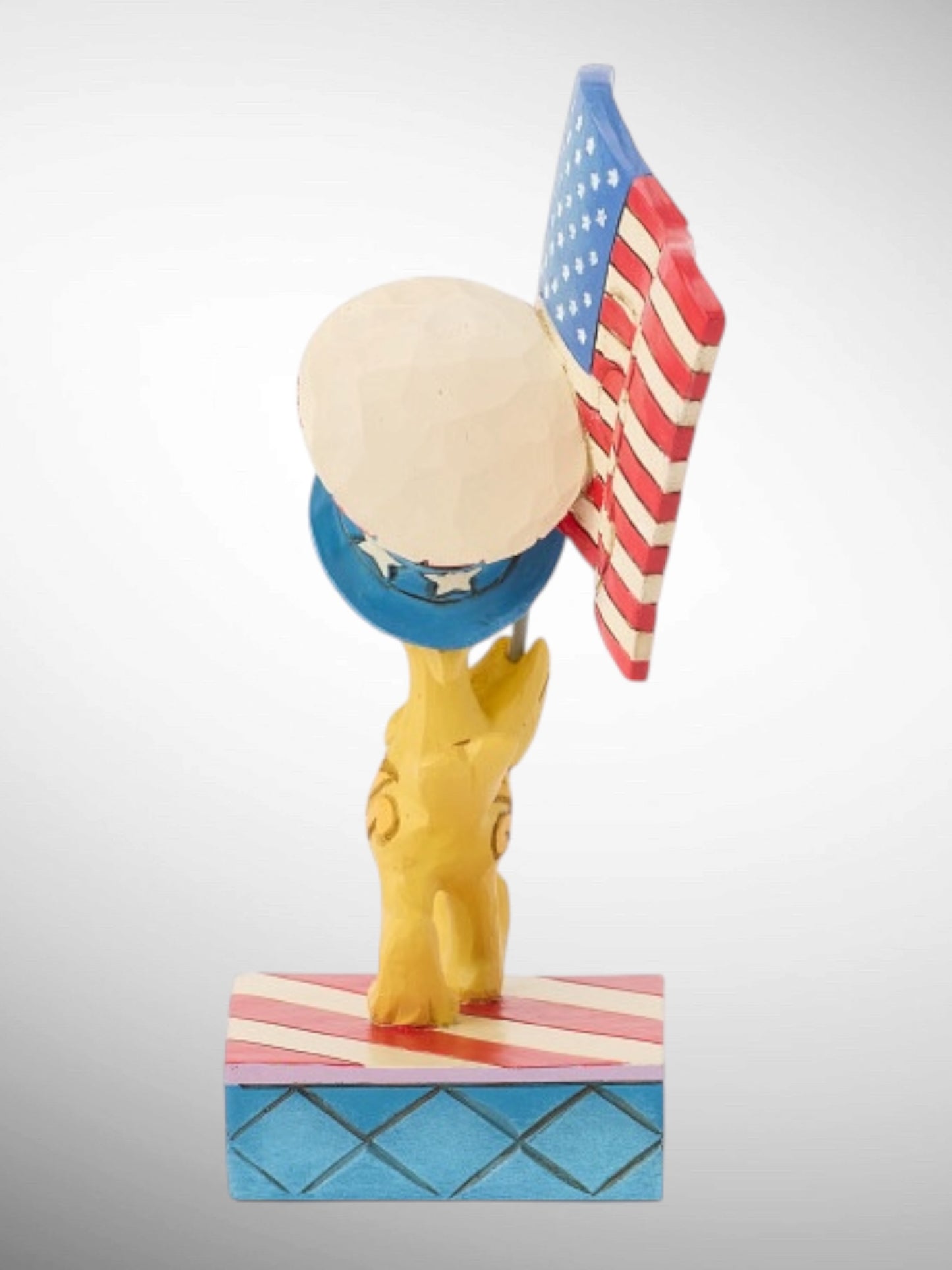 Jim Shore Peanuts - Sweet Liberty Woodstock Patriotic Flag Figurine - PREORDER