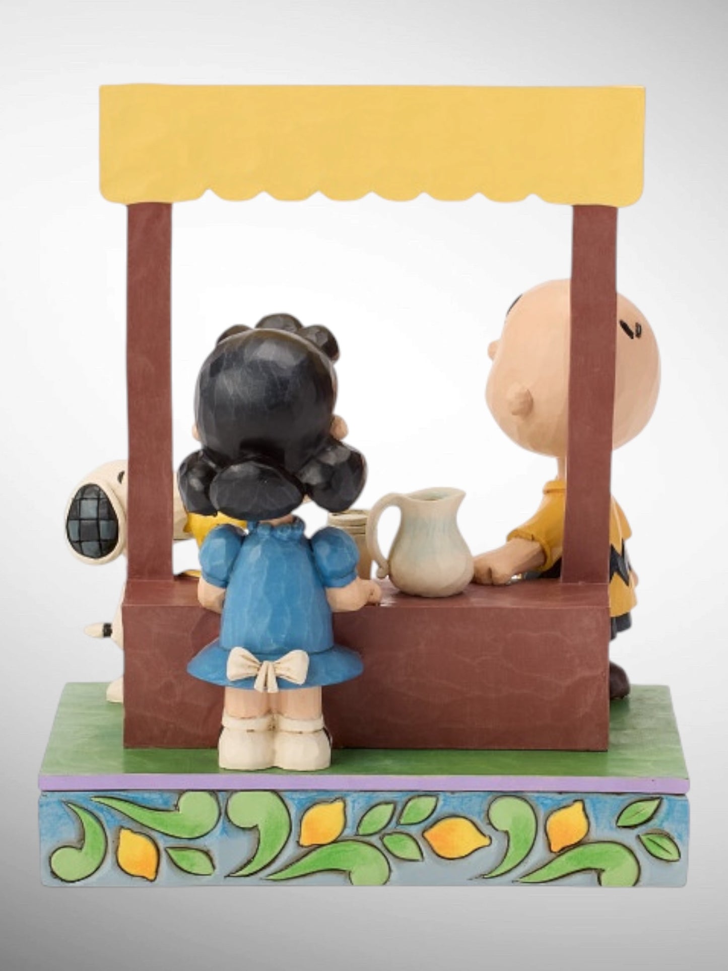 Jim Shore Peanuts - Lucy's Lemonde Snoopy Charlie Brown Woodstock Figurine - PREORDER