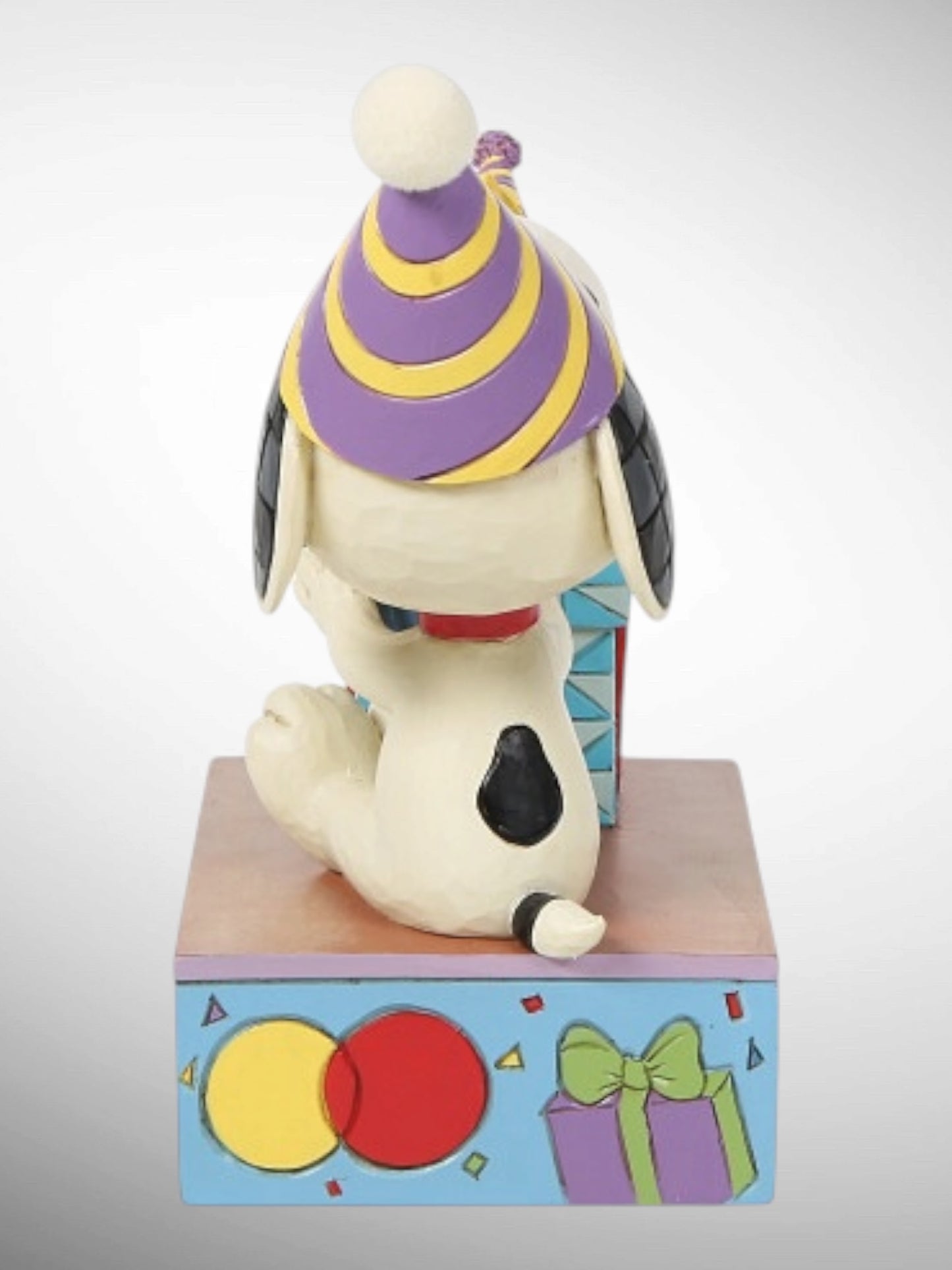 Jim Shore Peanuts - You Take the Cake Birthday Light Up Snoopy Woodstock Figurine - PREORDER