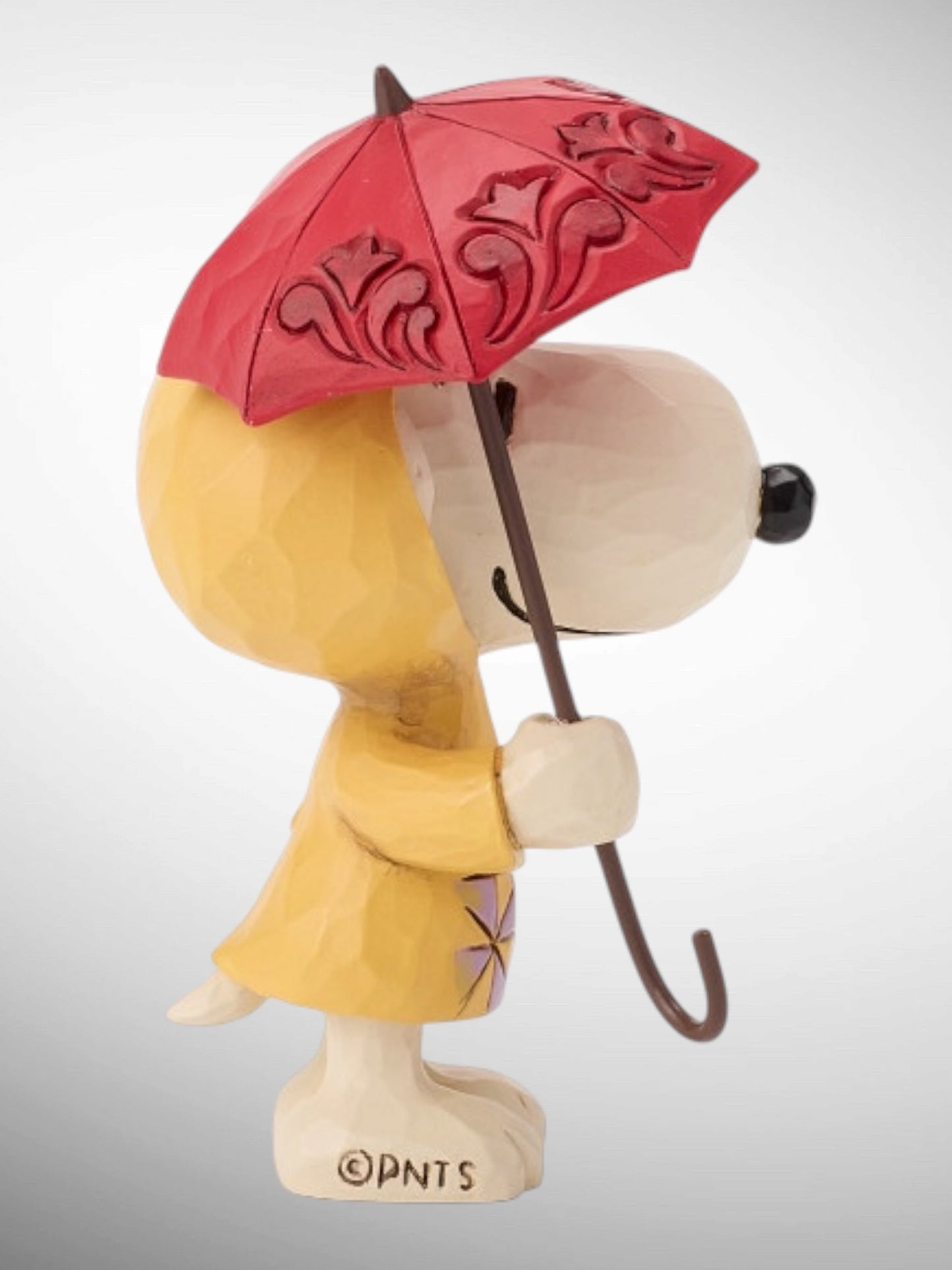 Jim Shore Peanuts - Snoopy in Raincoat mini Figurine - PREORDER