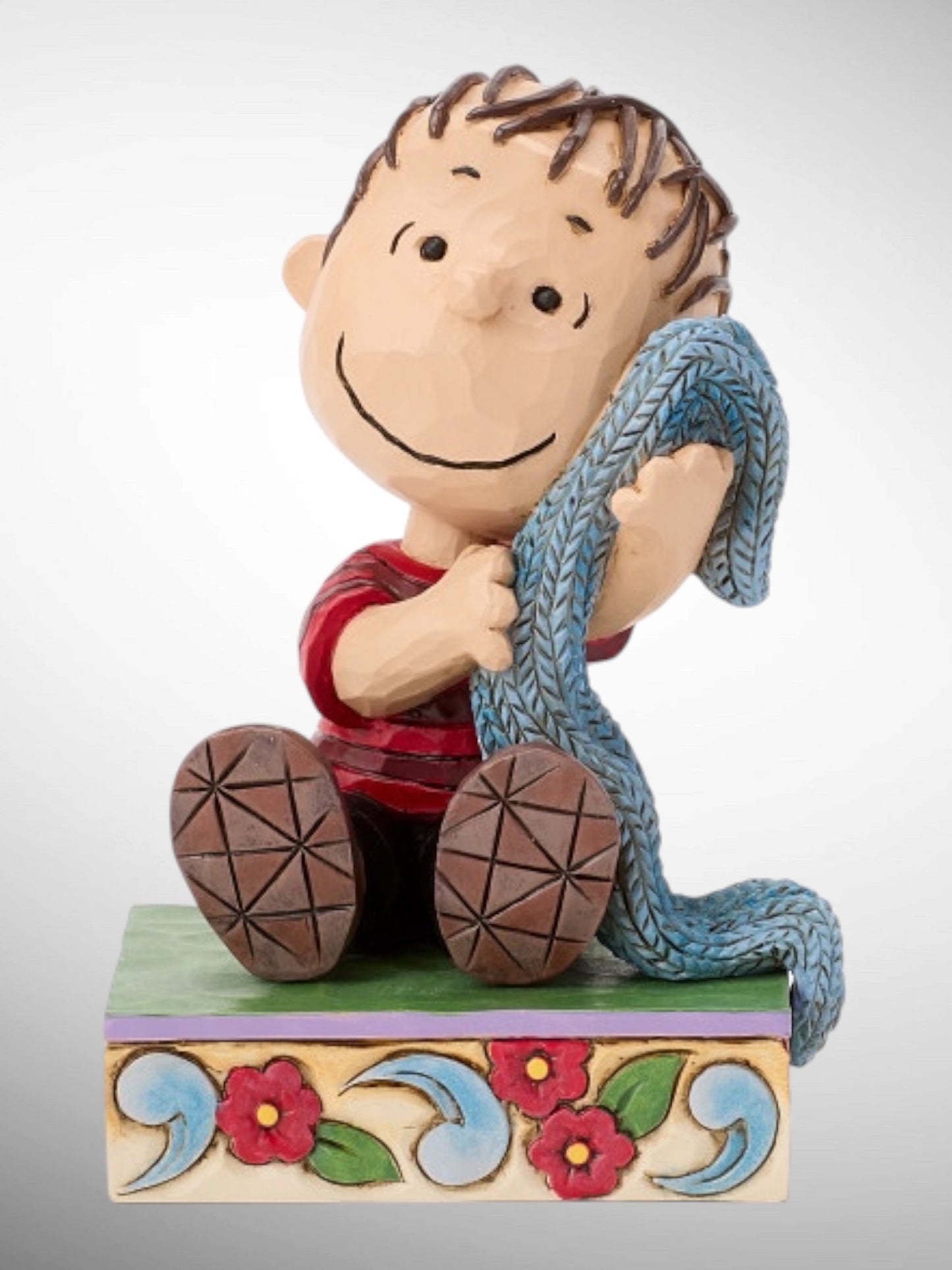 Jim Shore Peanuts - A Cape in Disguise Linus Blanket Figurine - PREORDER