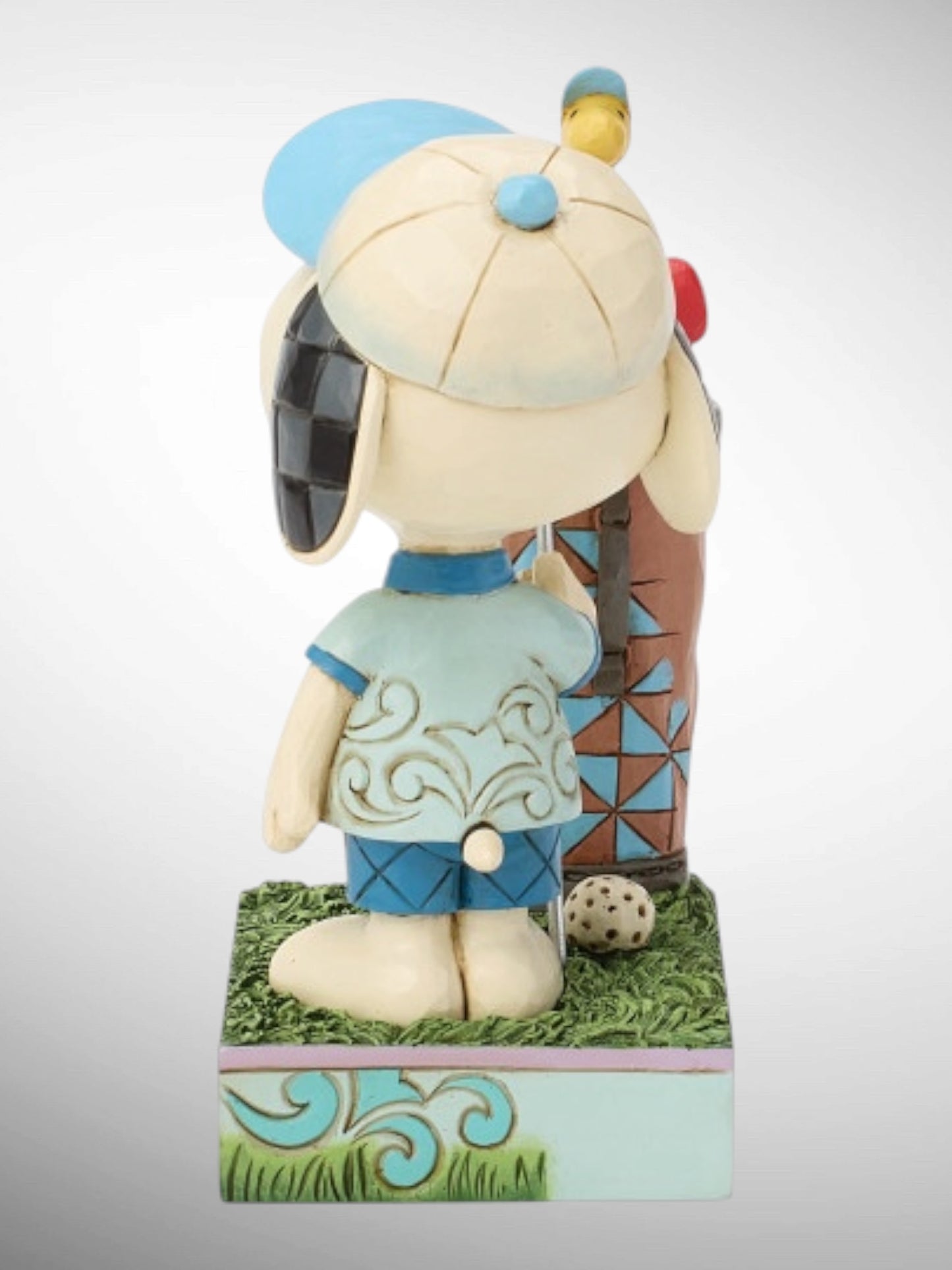 Jim Shore Peanuts - Tee-rific! Snoopy Woodstock Golf Figurine - PREORDER