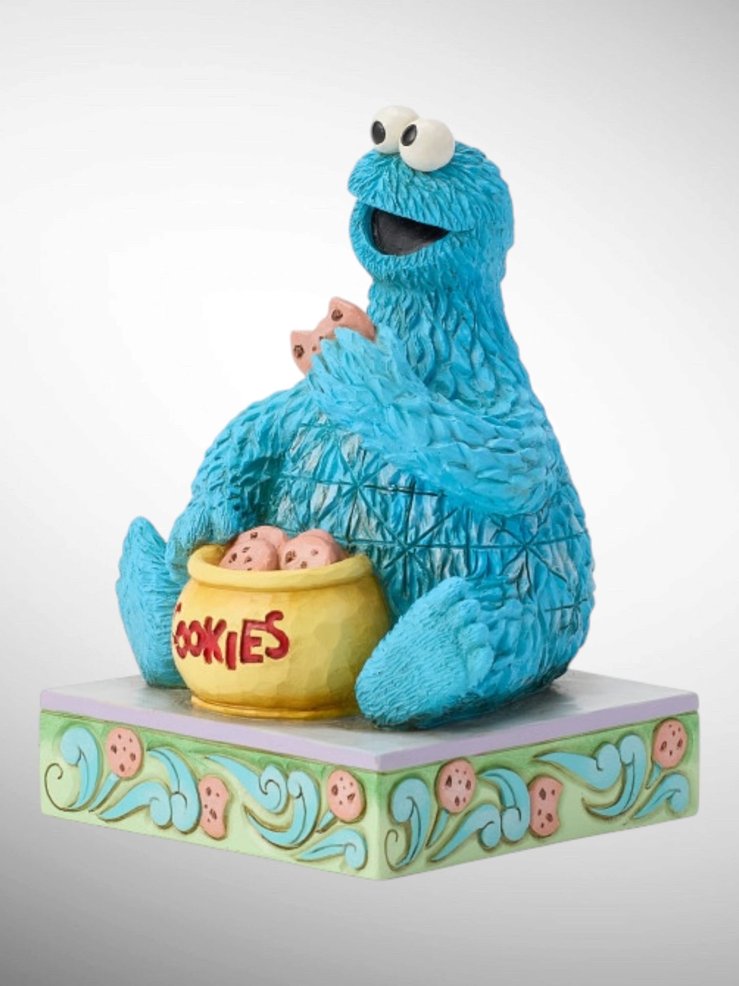 Jim Shore Sesame Street - Me Want Cookie! Cookie Monster Figurine - PREORDER