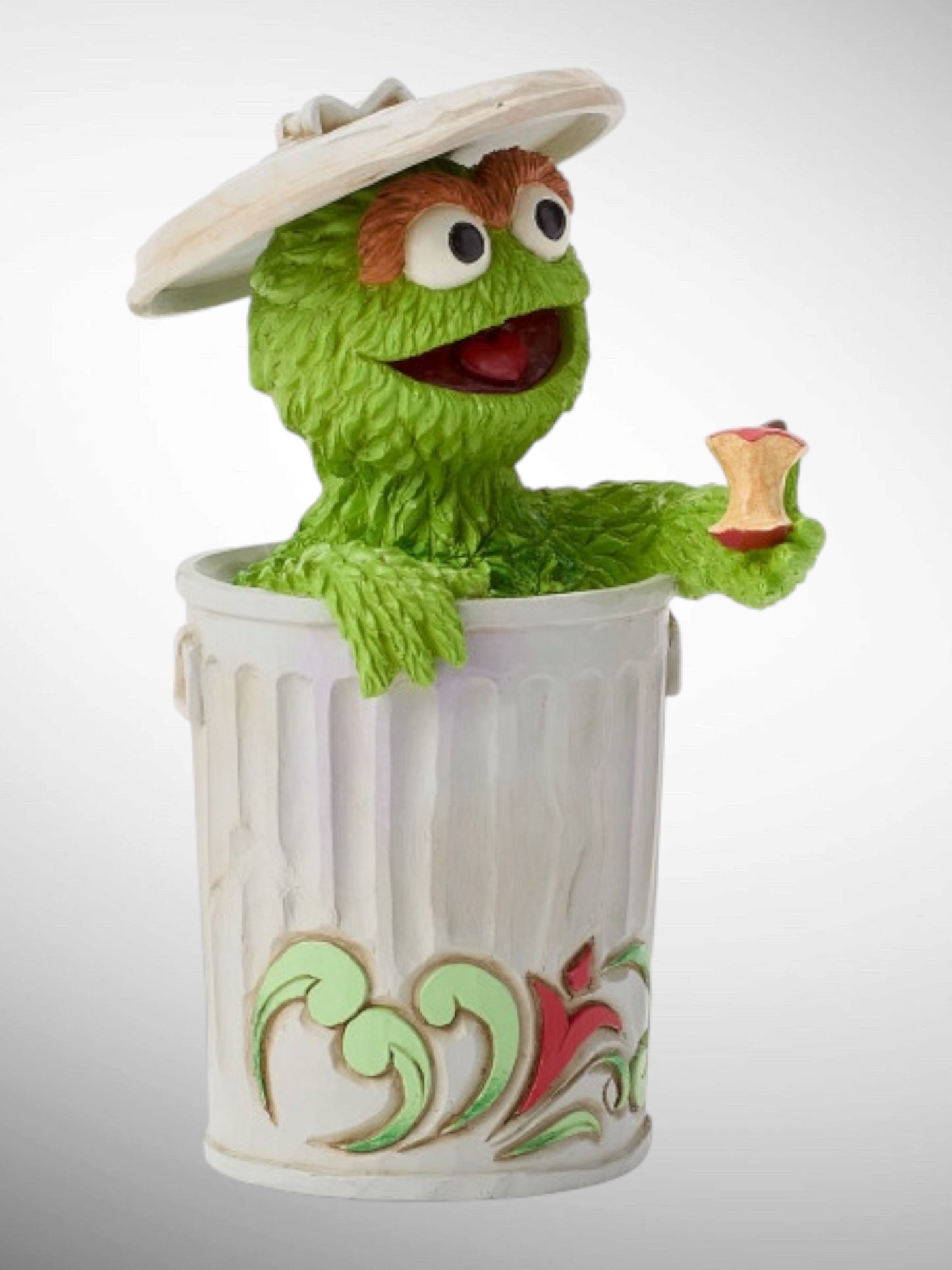 Jim Shore Sesame Street - A Grouch's Treasure Oscar the Grouch Personality Pose Figurine - PREORDER