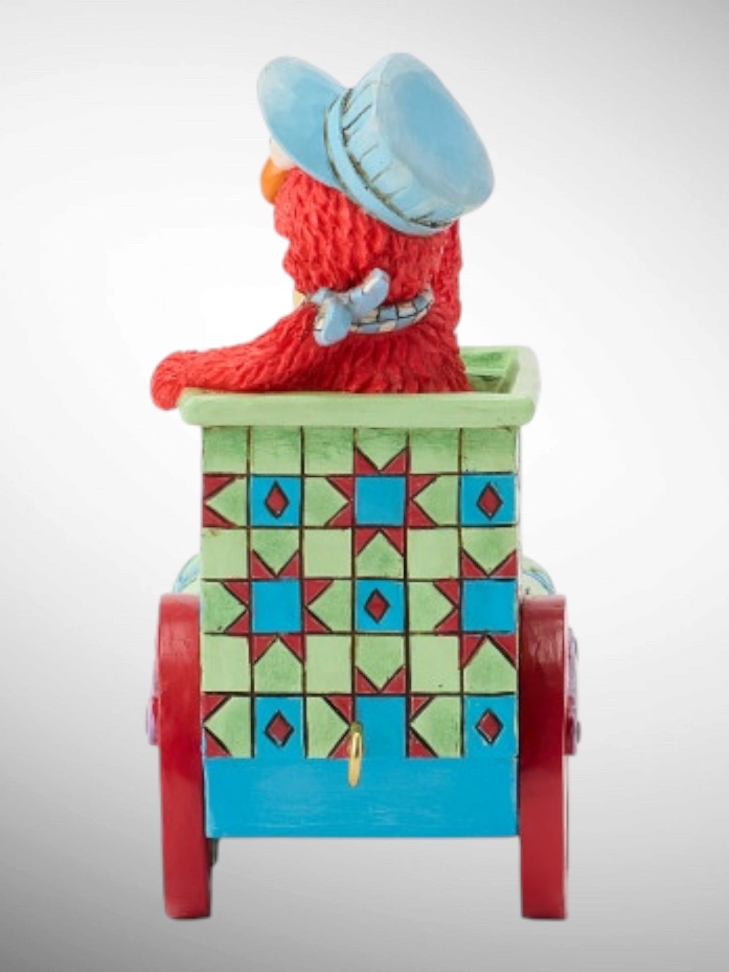 Jim Shore Sesame Street - All Aboard With Elmo Train Engine Figurine - PREORDER