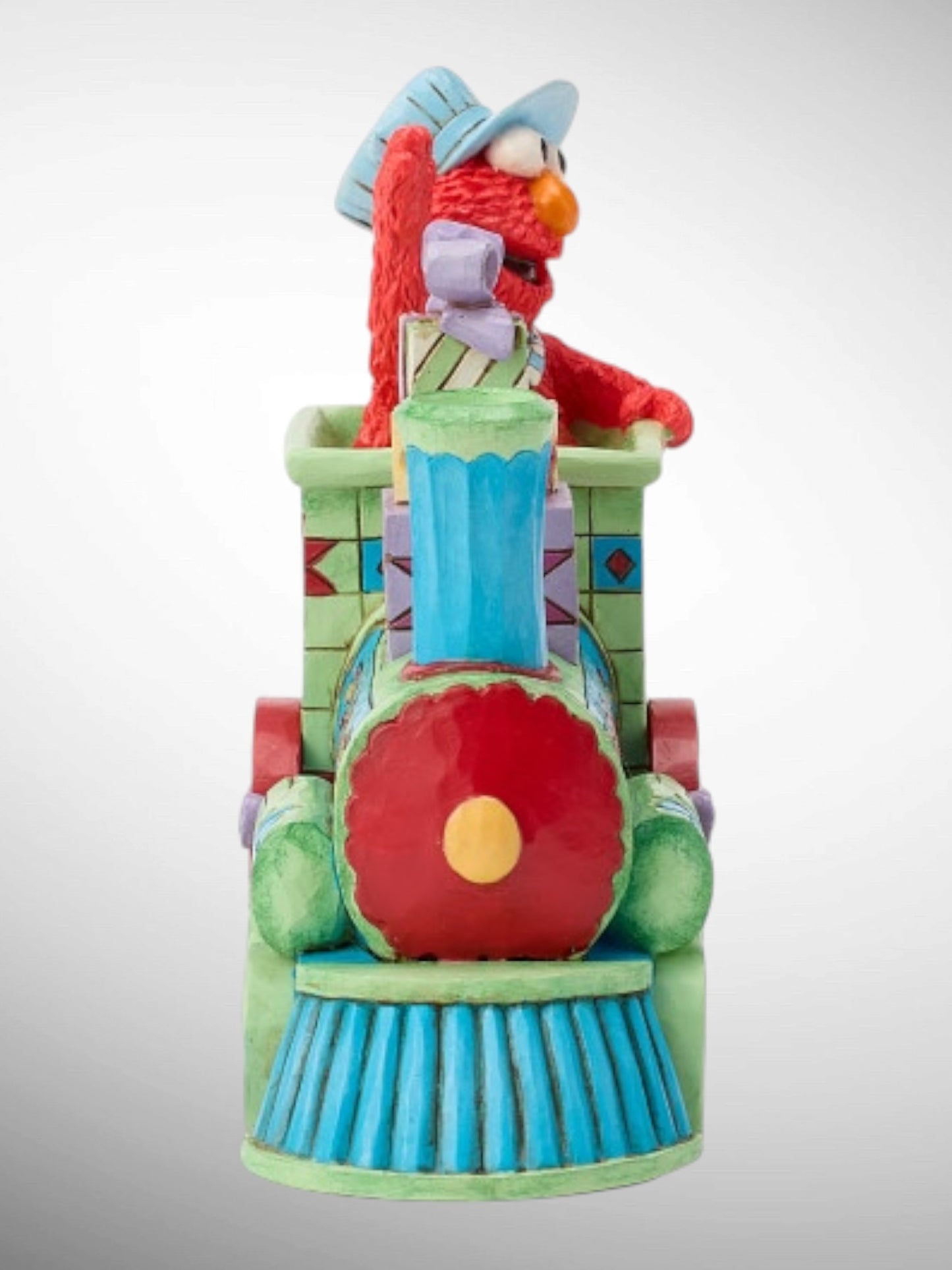 Jim Shore Sesame Street - All Aboard With Elmo Train Engine Figurine - PREORDER
