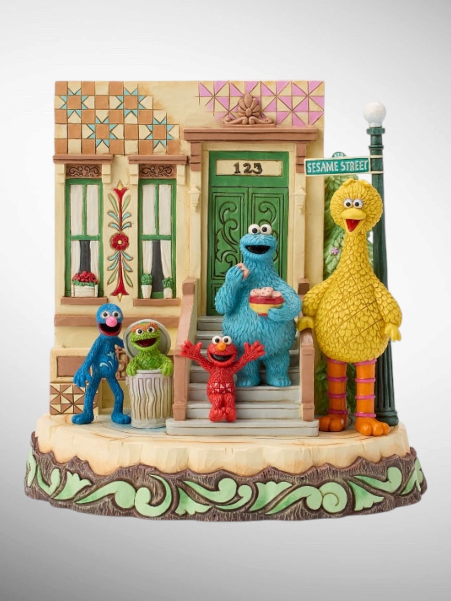 Jim Shore Sesame Street - Sunny Day on Sesame Street Figurine - PREORDER