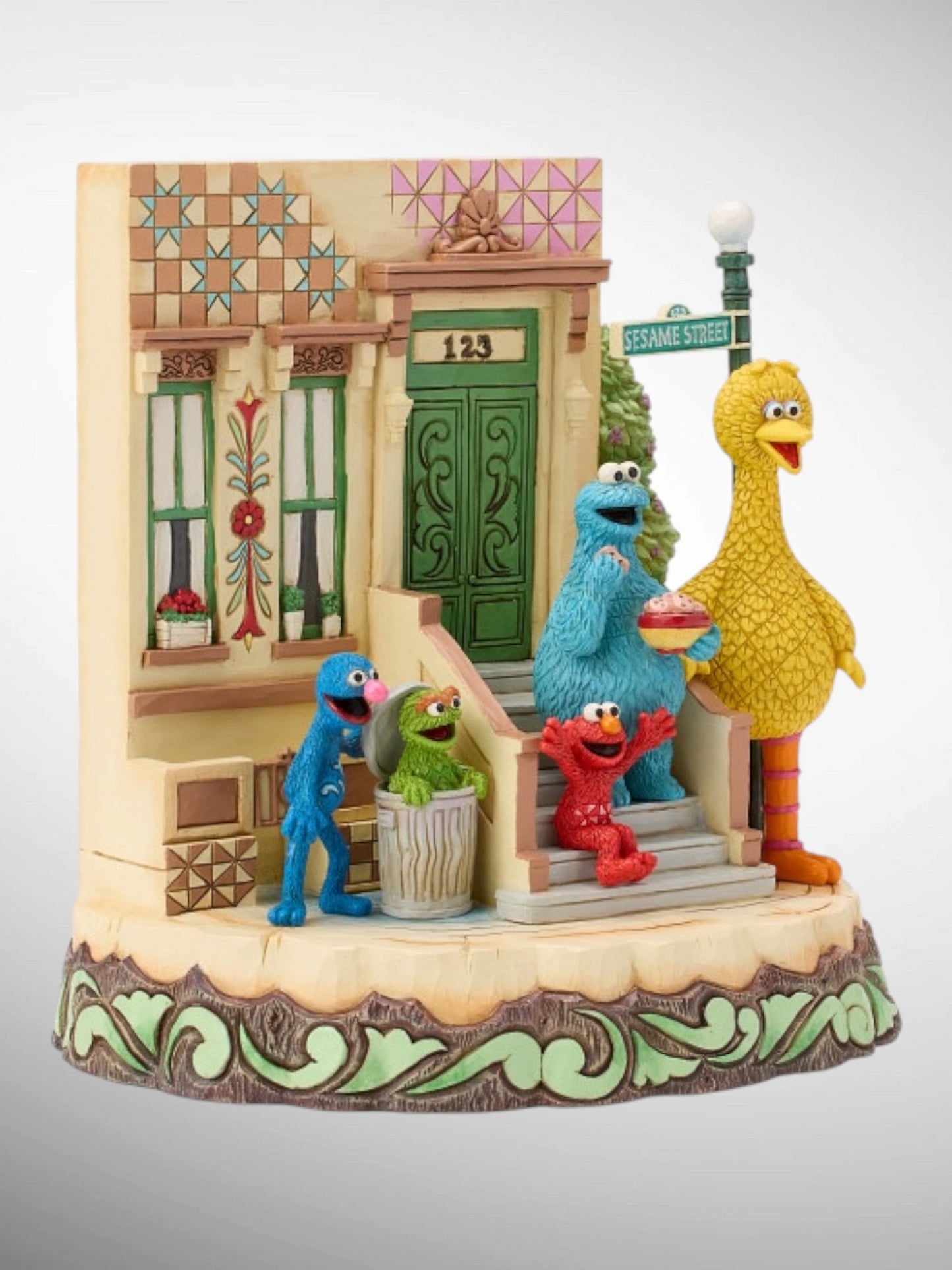 Jim Shore Sesame Street - Sunny Day on Sesame Street Figurine - PREORDER