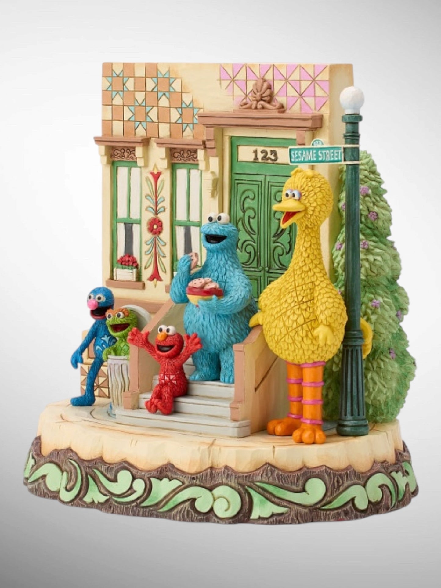 Jim Shore Sesame Street - Sunny Day on Sesame Street Figurine - PREORDER